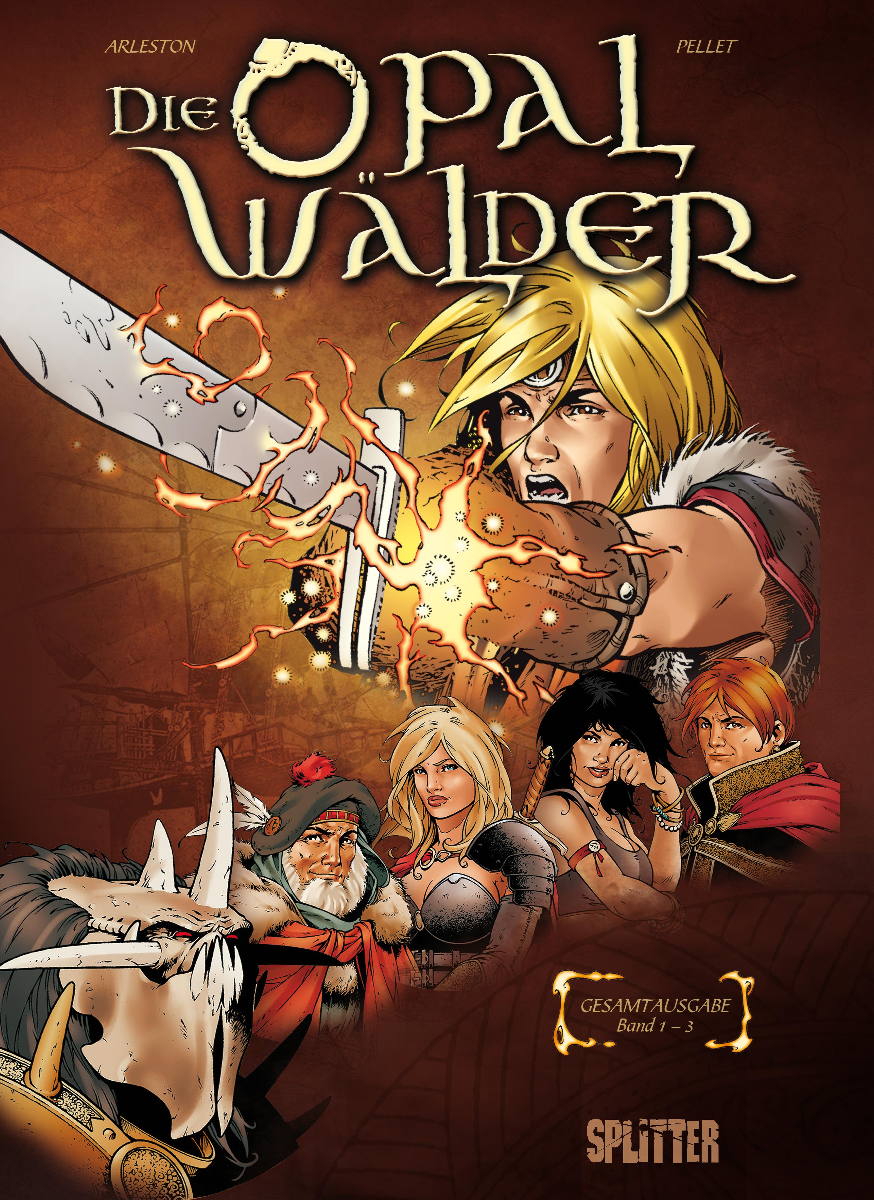 Vorderes Coverbild Die Opalwälder Gesamtausgabe 01 (Band 1-3 )