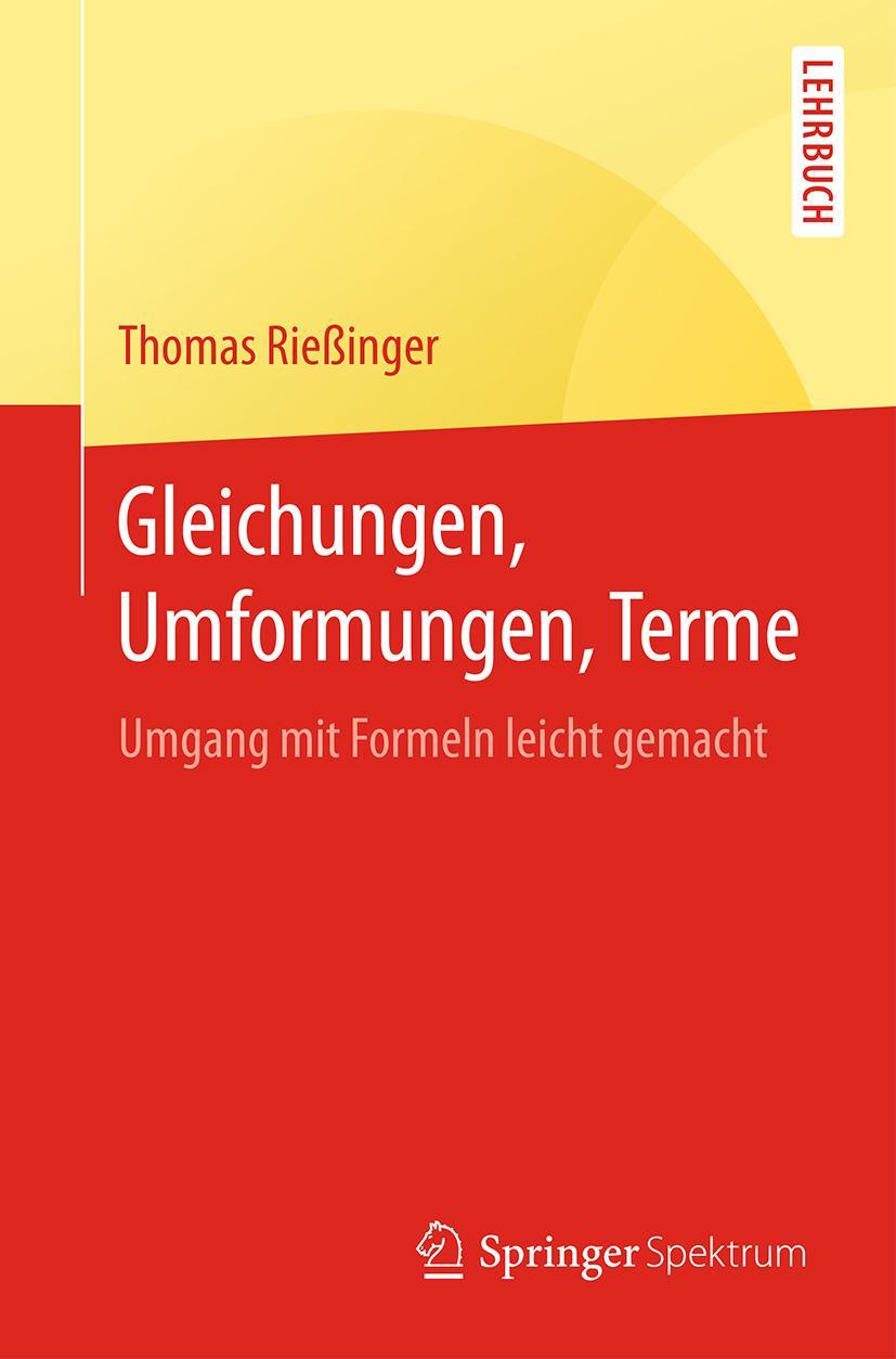 Vorderes Coverbild Gleichungen, Umformungen, Terme