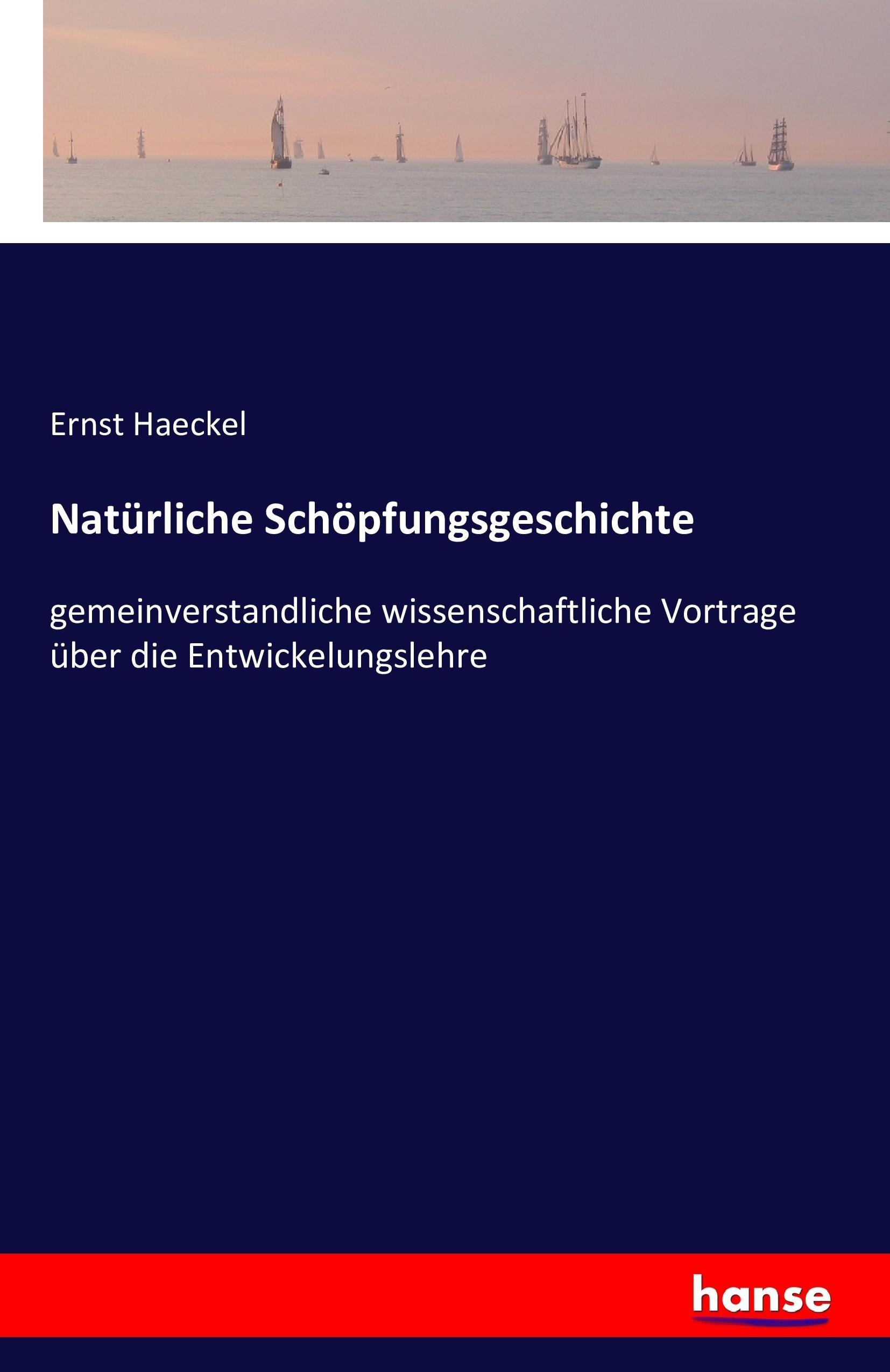 Vorderes Coverbild Natürliche Schöpfungsgeschichte