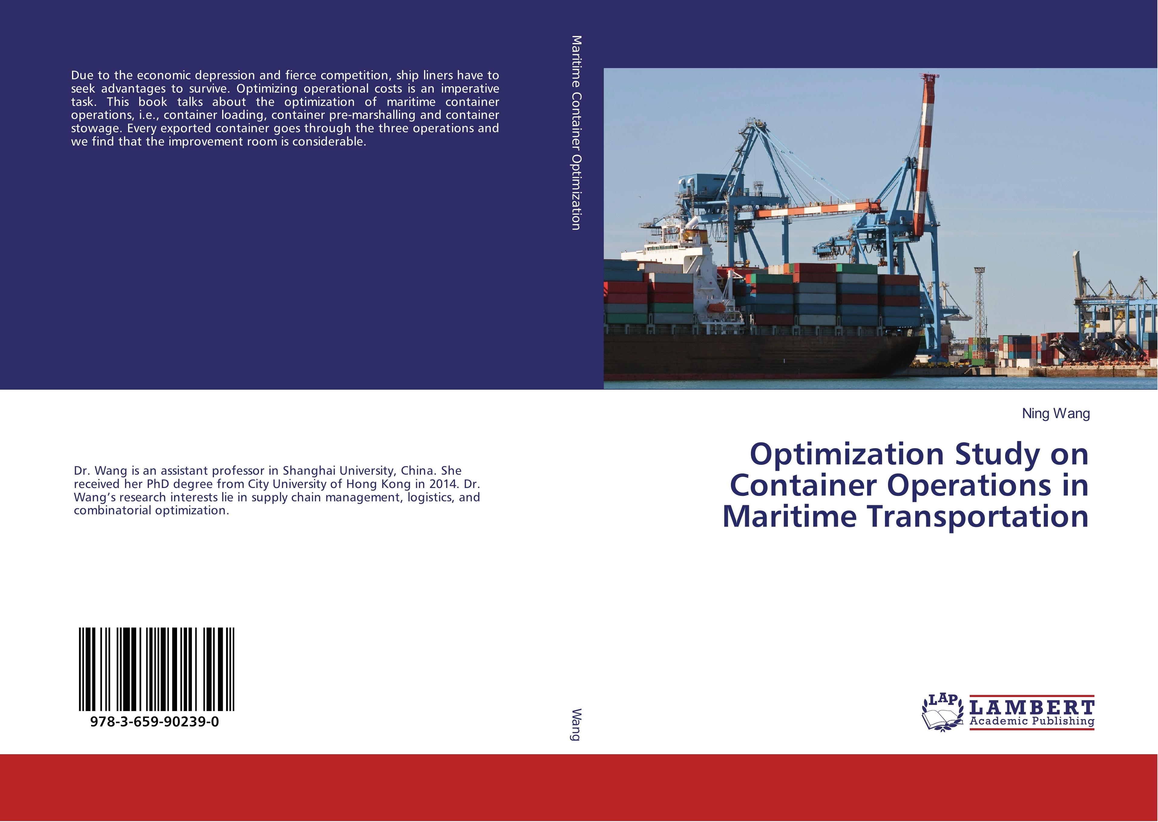 Vorderes Coverbild Optimization Study on Container Operations in Maritime Transportation