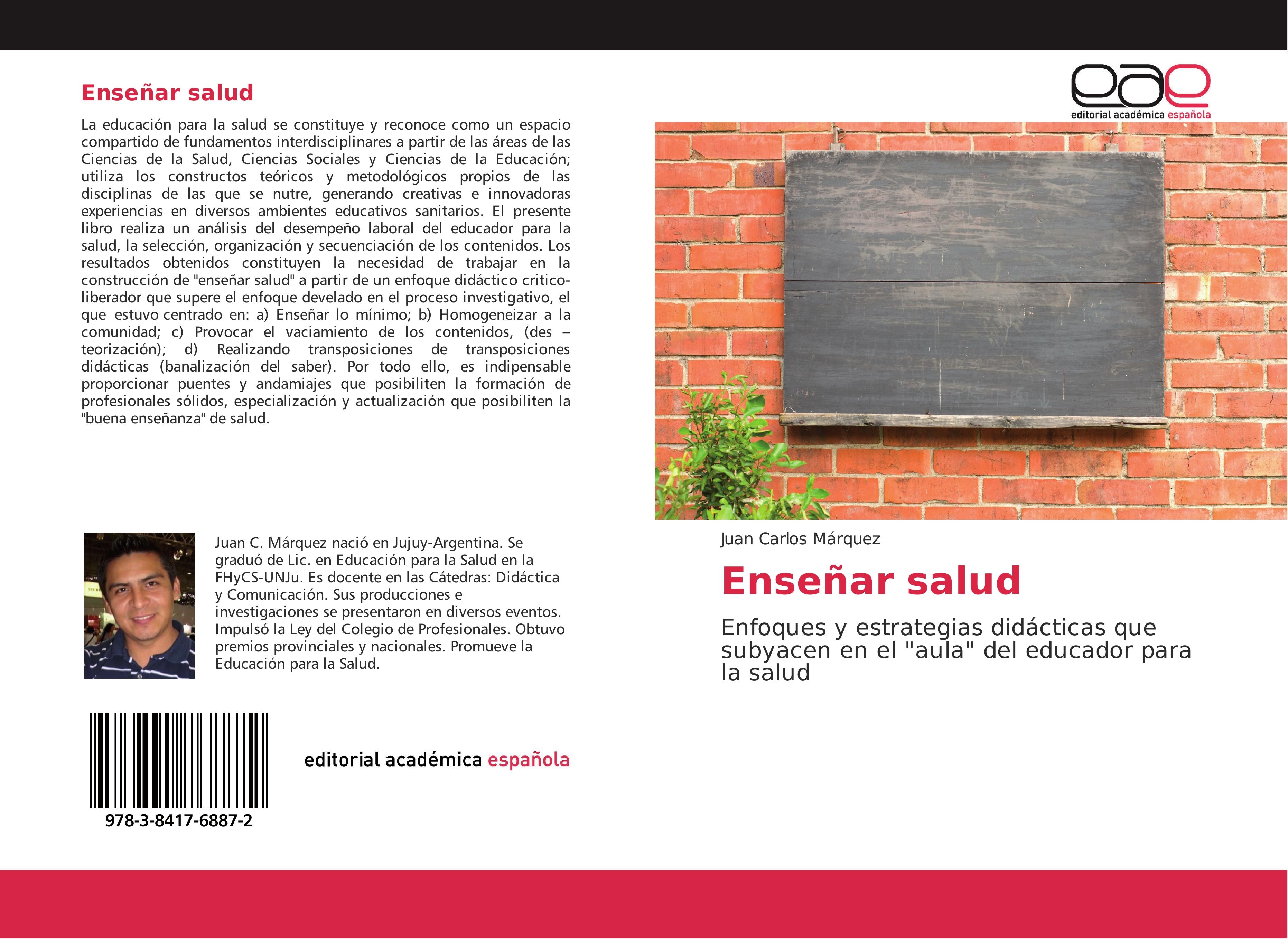 Vorderes Coverbild Enseñar salud