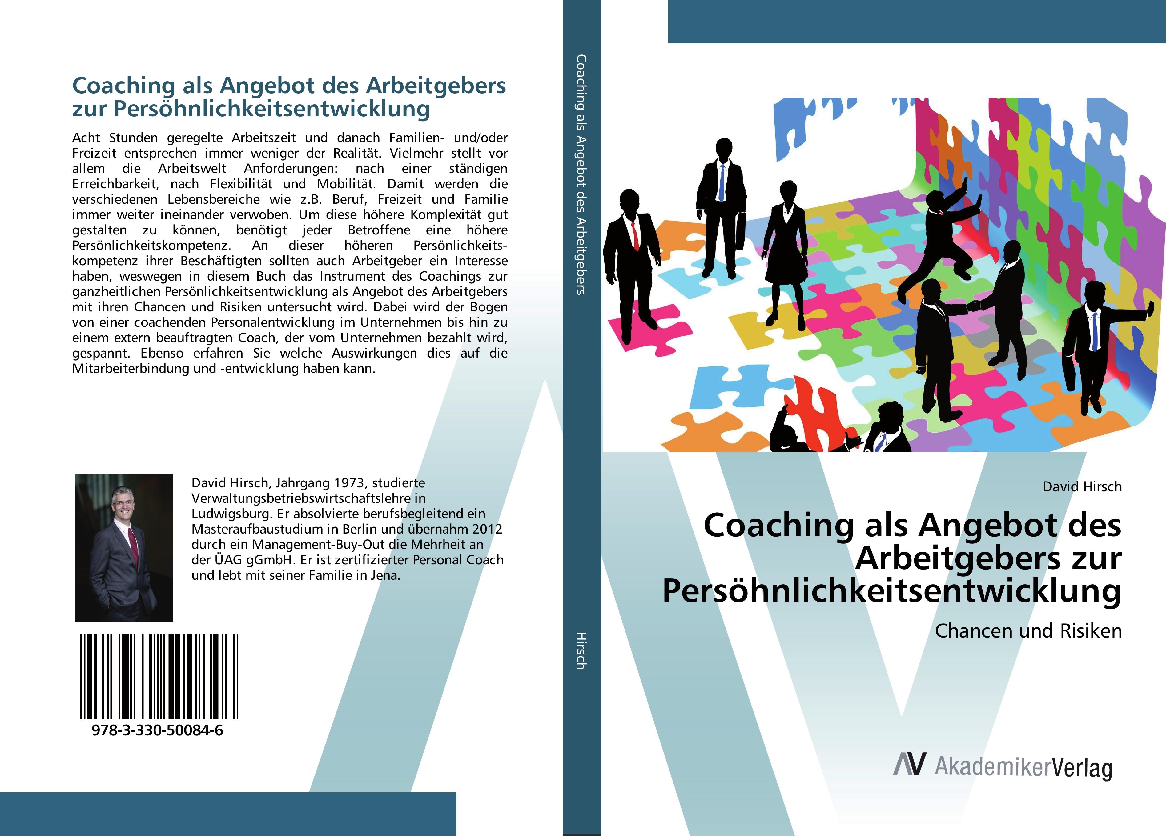 Vorderes Coverbild Coaching als Angebot des Arbeitgebers zur Persöhnlichkeitsentwicklung