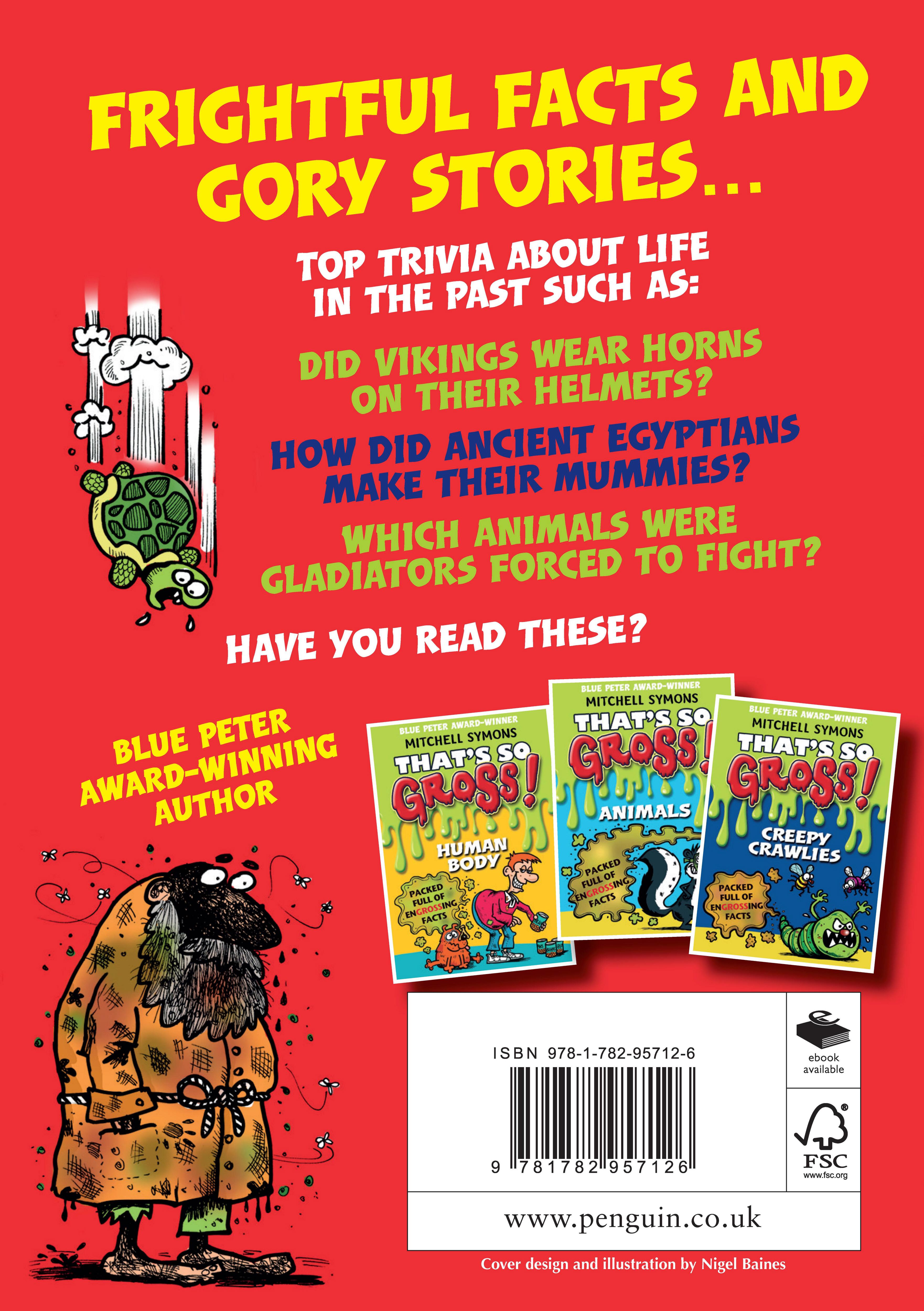 Rückseitencover That's So Gross!: History