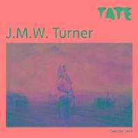 Vorderes Coverbild Tate - J.M.W. Turner Wall Calendar 2017
