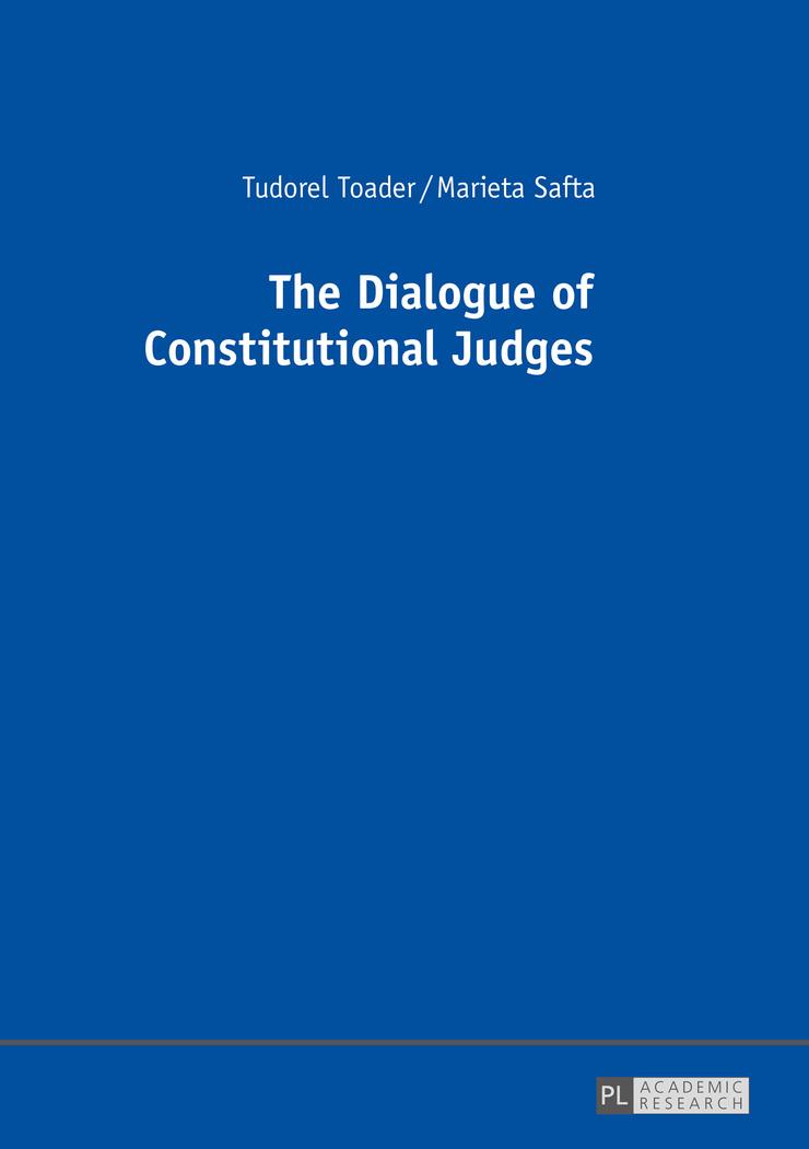 Vorderes Coverbild The Dialogue of Constitutional Judges