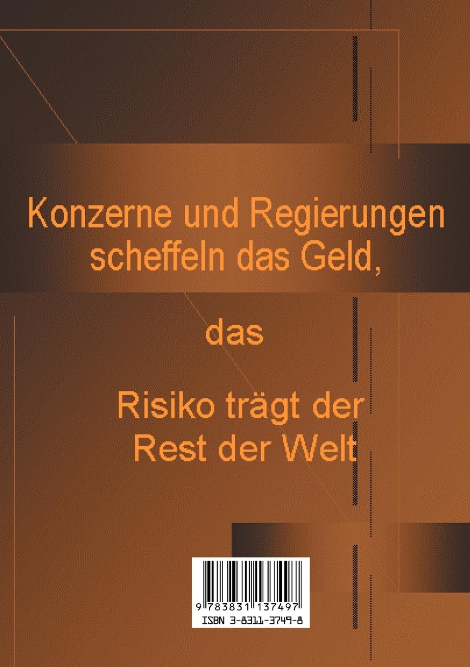 Rückseitencover Entmündigt und geplündert