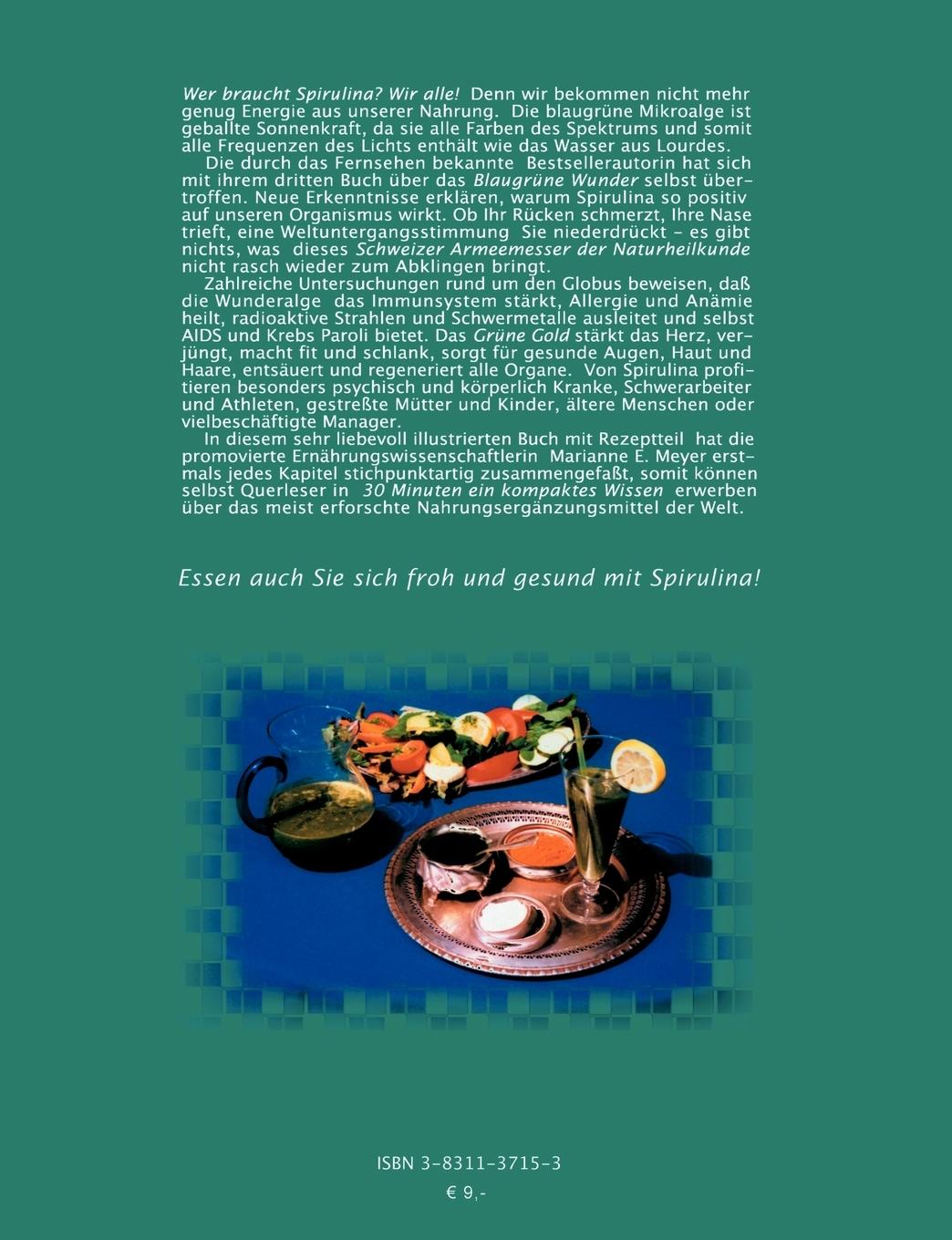 Rückseitencover Spirulina