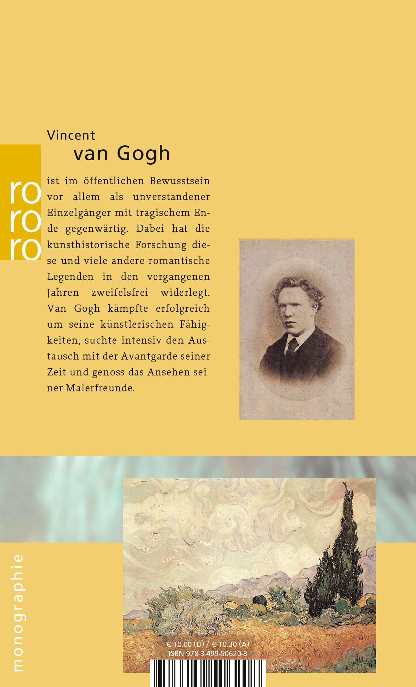 Rückseitencover Vincent van Gogh