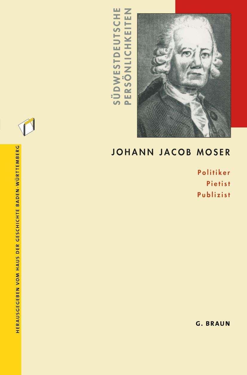 Vorderes Coverbild Johann Jacob Moser