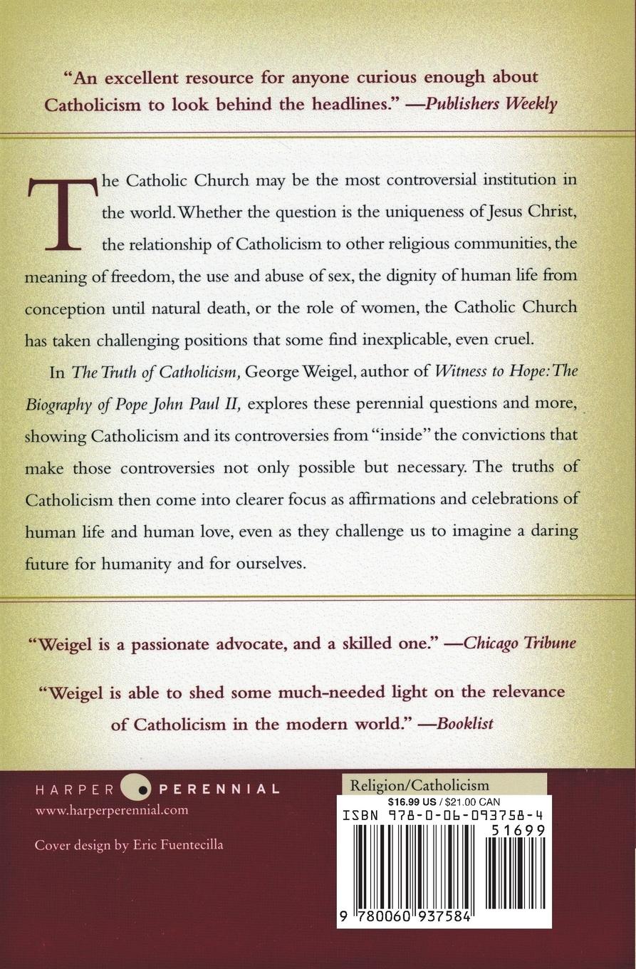 Rückseitencover The Truth of Catholicism