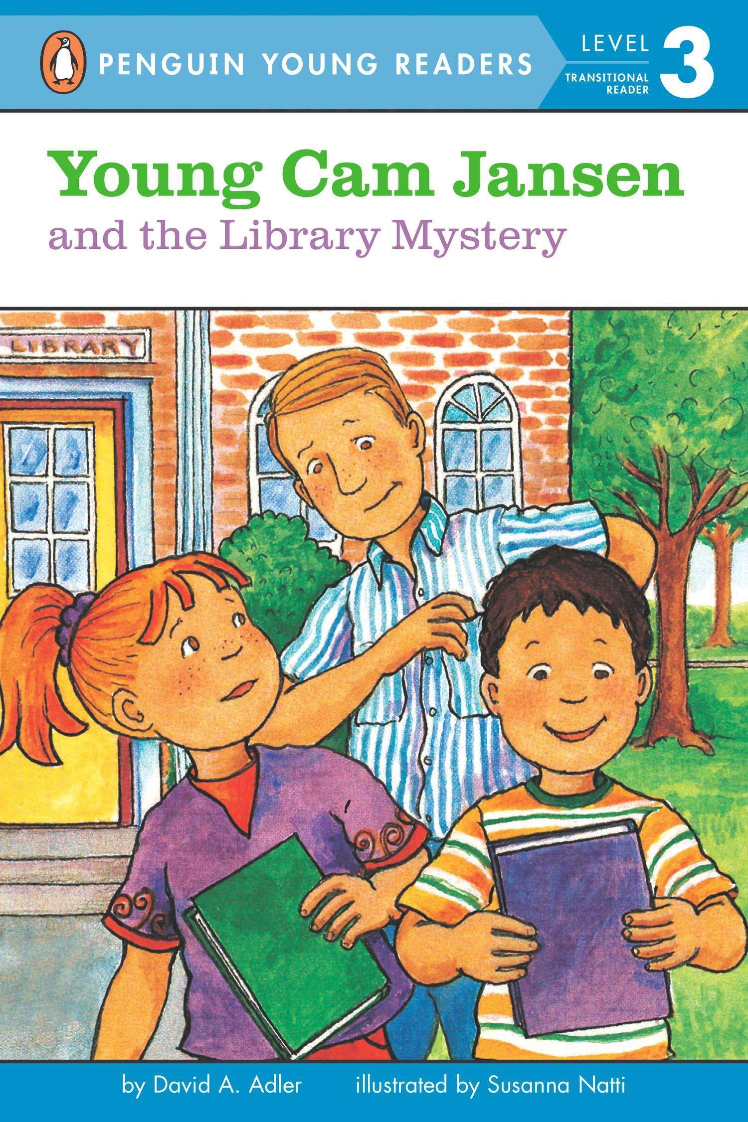 Vorderes Coverbild Young Cam Jansen and the Library Mystery