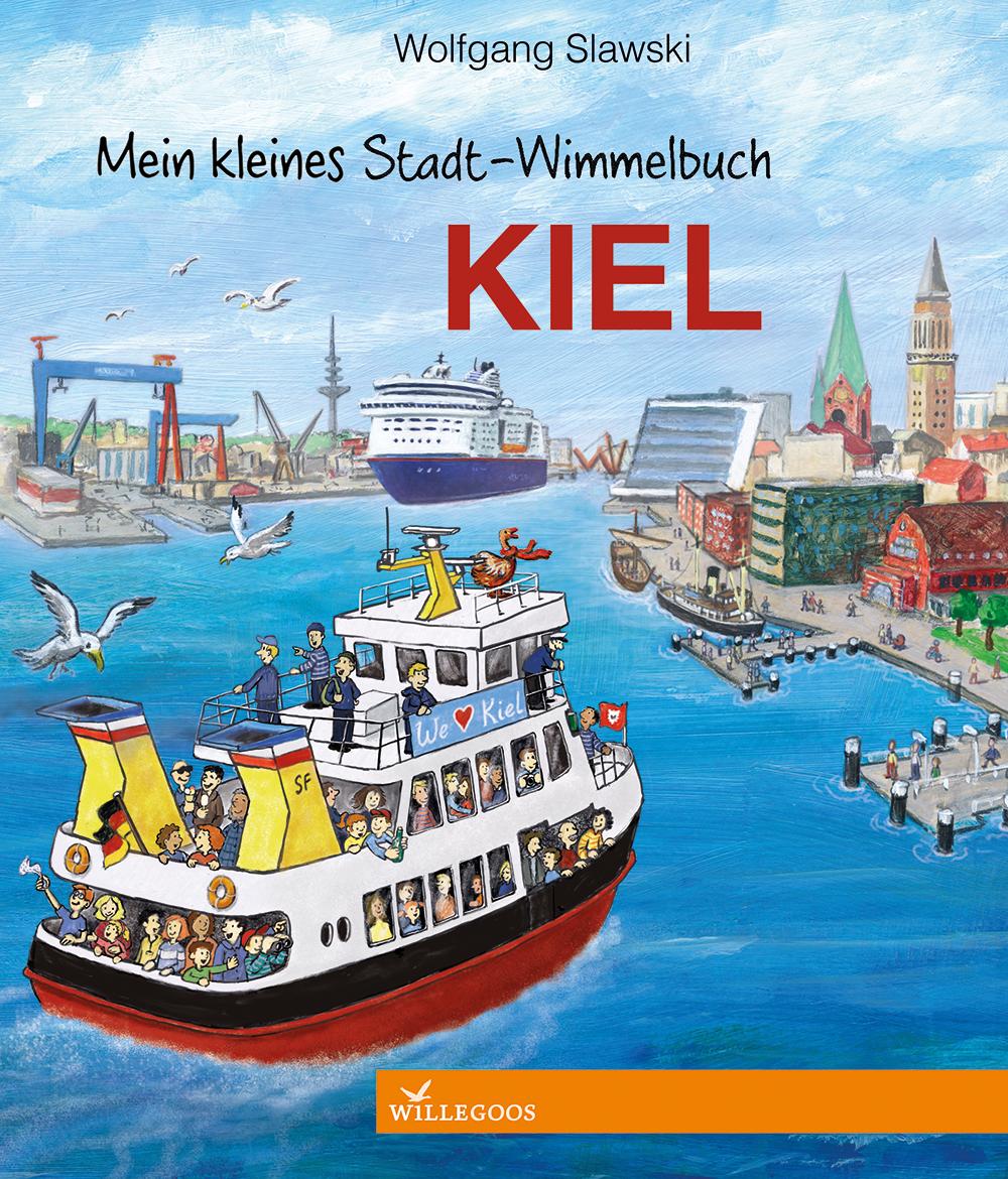 Vorderes Coverbild Mein kleines Stadt-Wimmelbuch Kiel