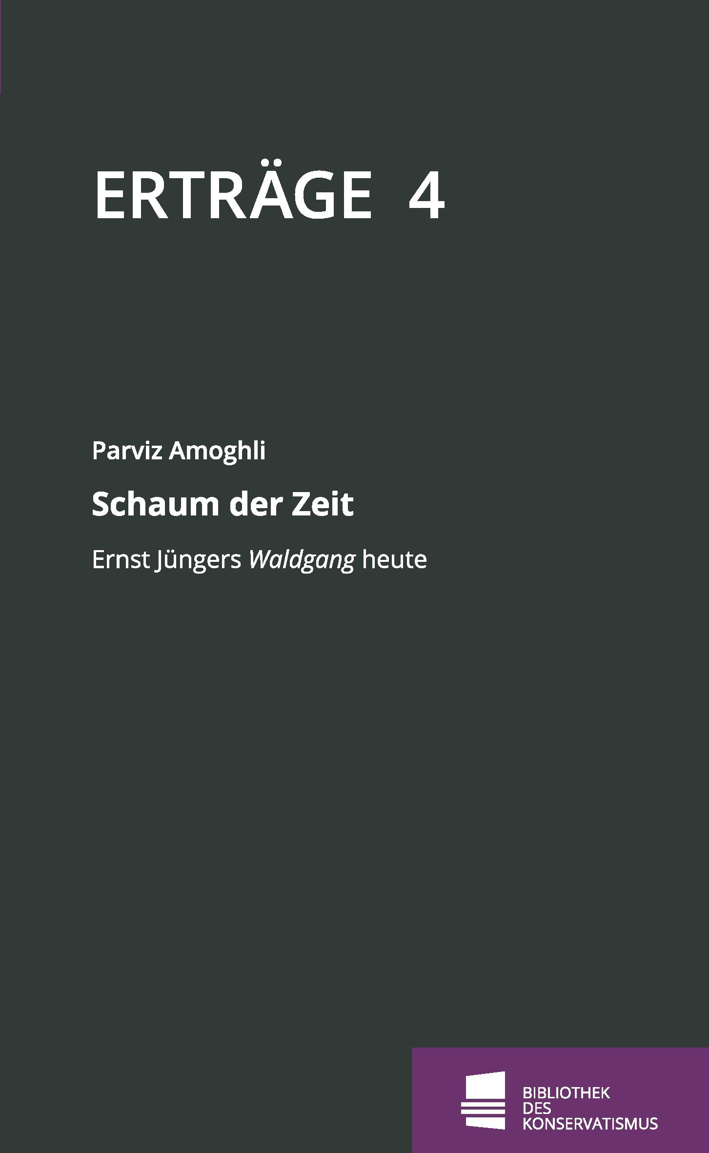 Vorderes Coverbild Schaum der Zeit