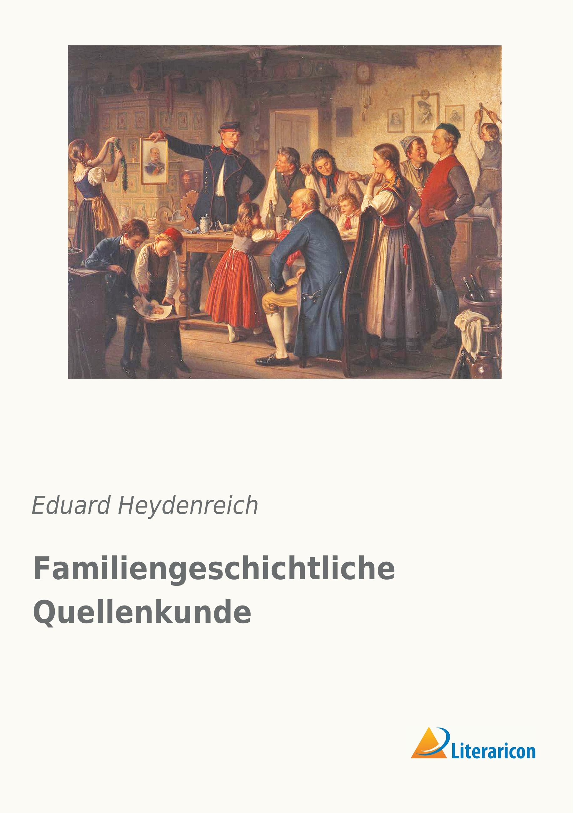 Vorderes Coverbild Familiengeschichtliche Quellenkunde