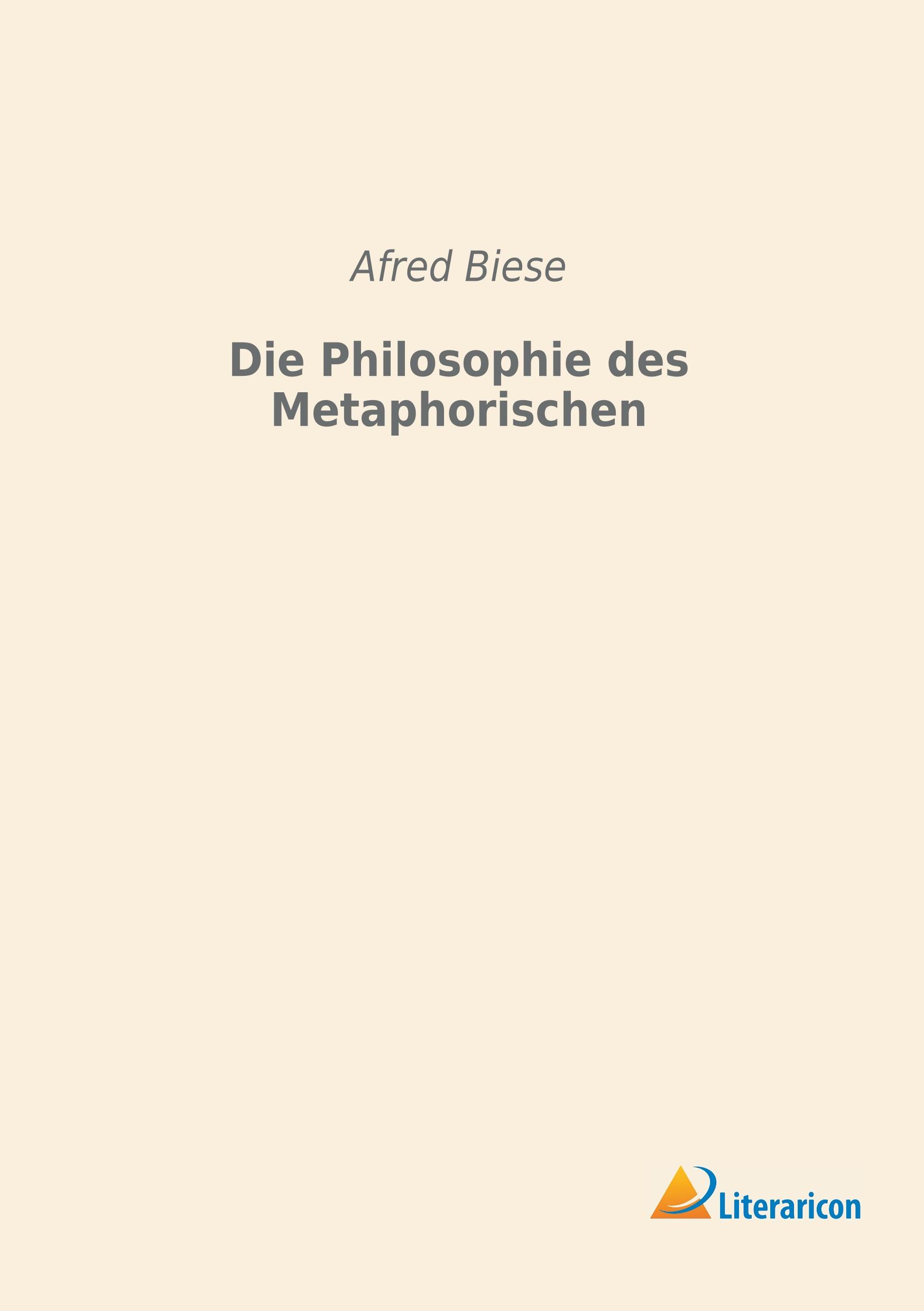 Vorderes Coverbild Die Philosophie des Metaphorischen