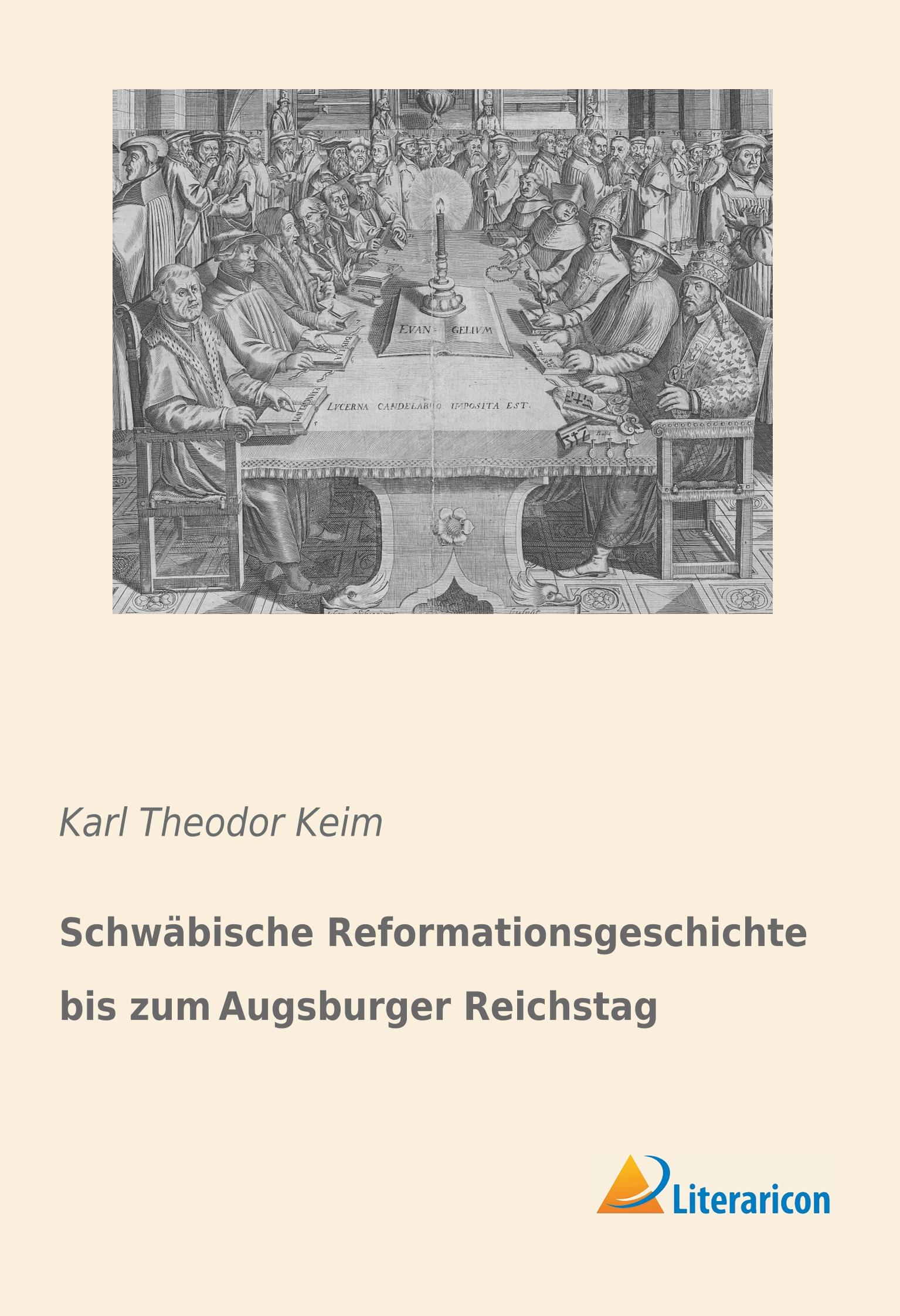 Vorderes Coverbild Schwäbische Reformationsgeschichte bis zum Augsburger Reichstag