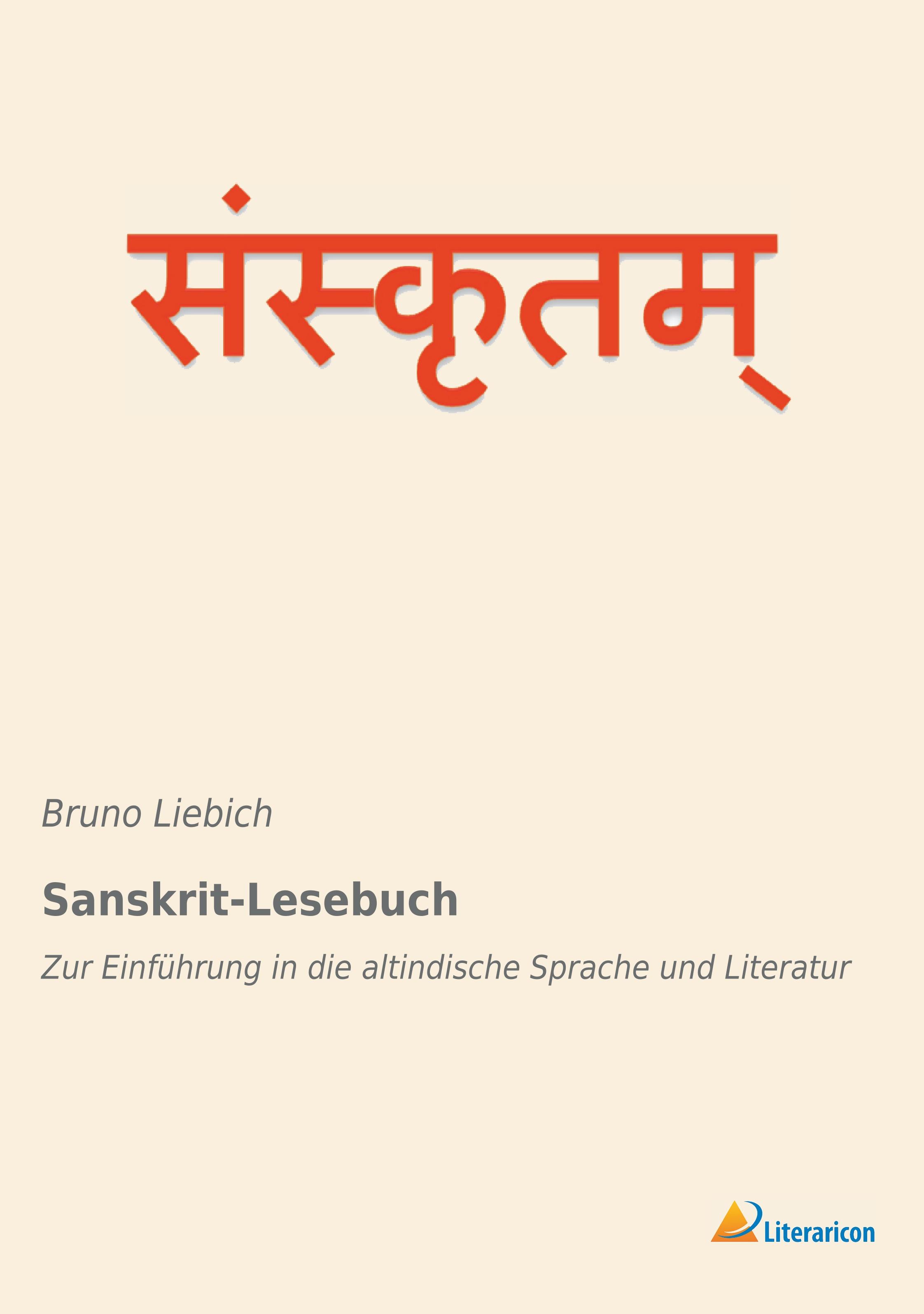 Vorderes Coverbild Sanskrit-Lesebuch