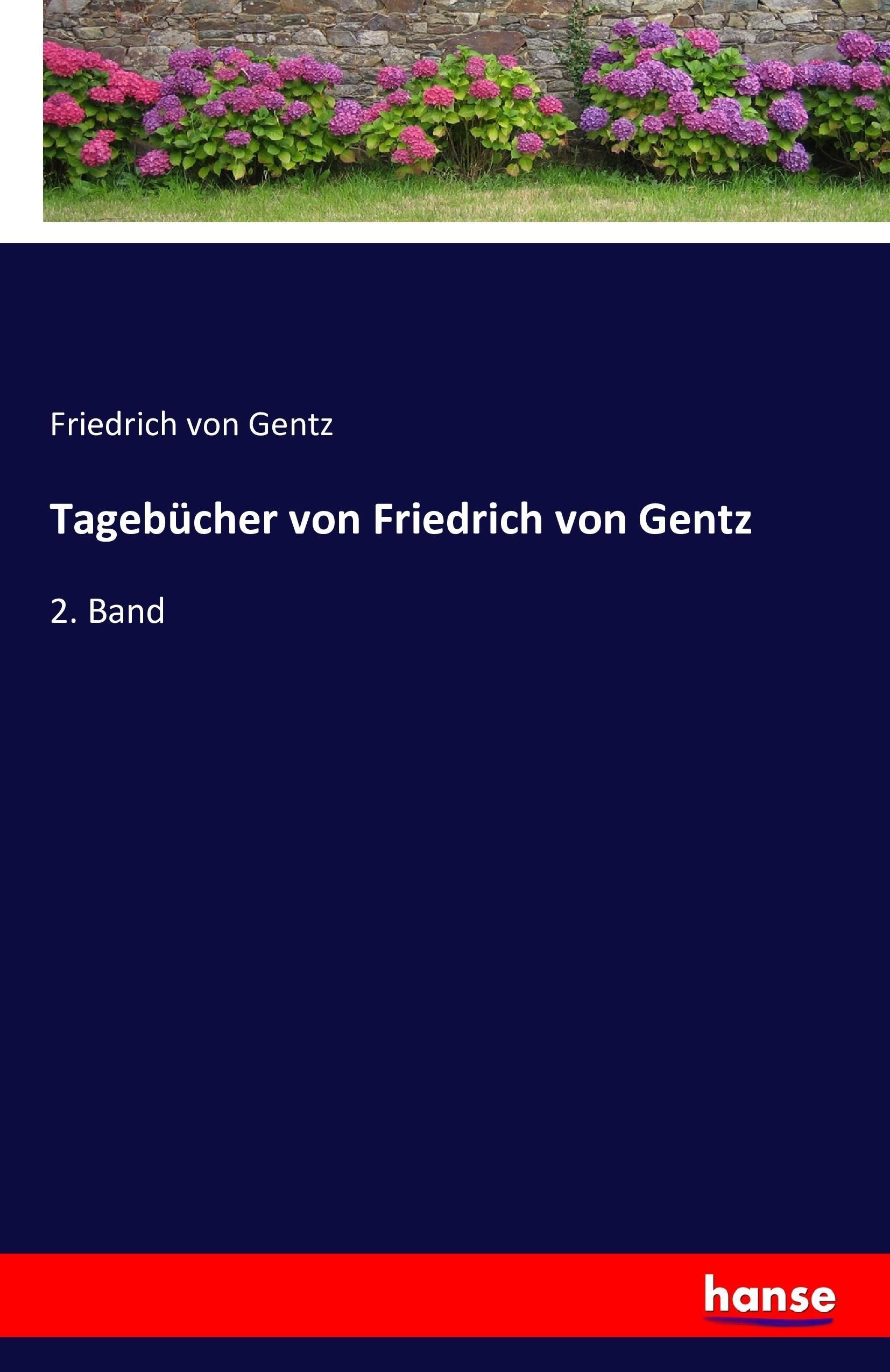 Vorderes Coverbild Tagebücher von Friedrich von Gentz