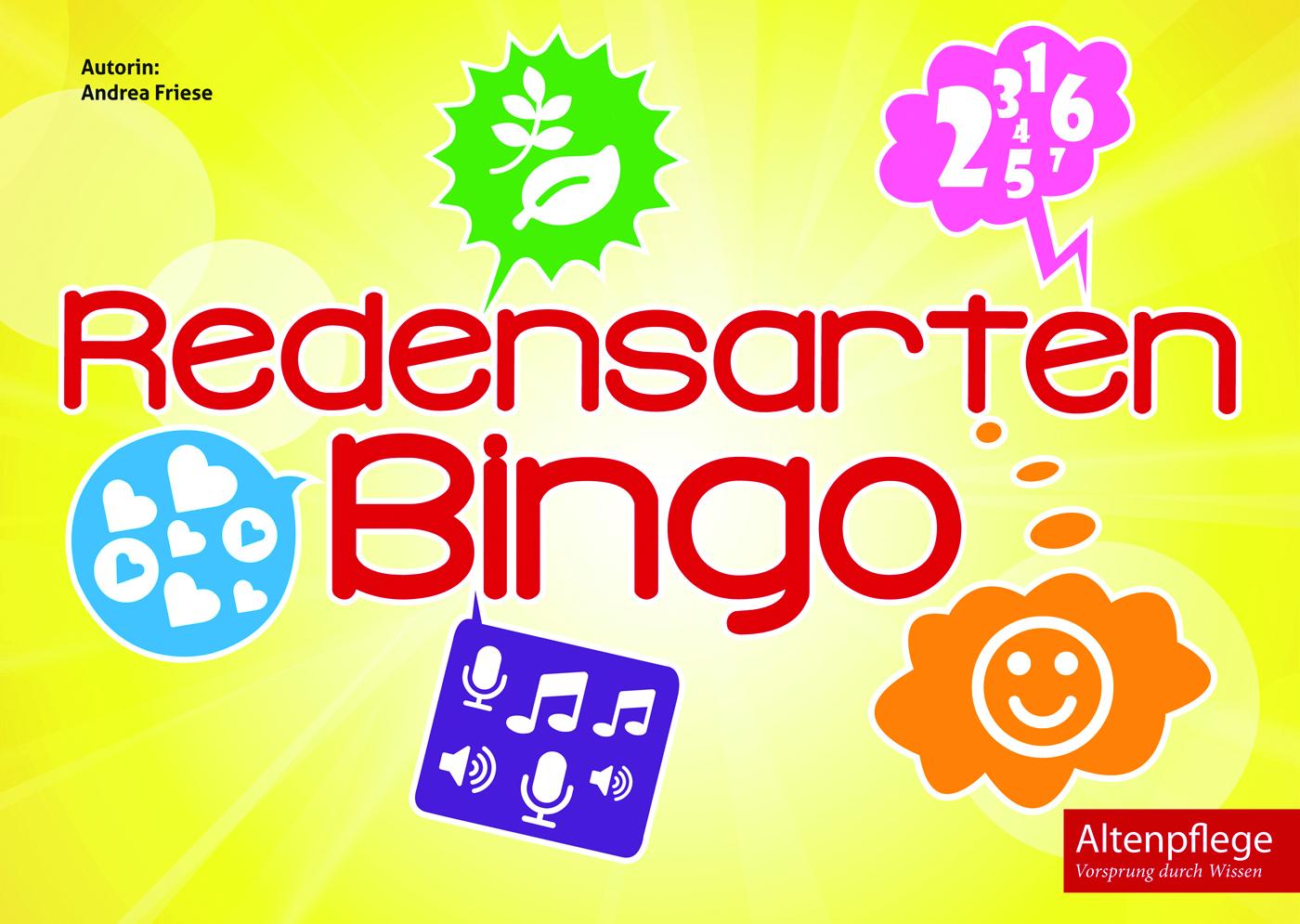Vorderes Coverbild Redensarten Bingo
