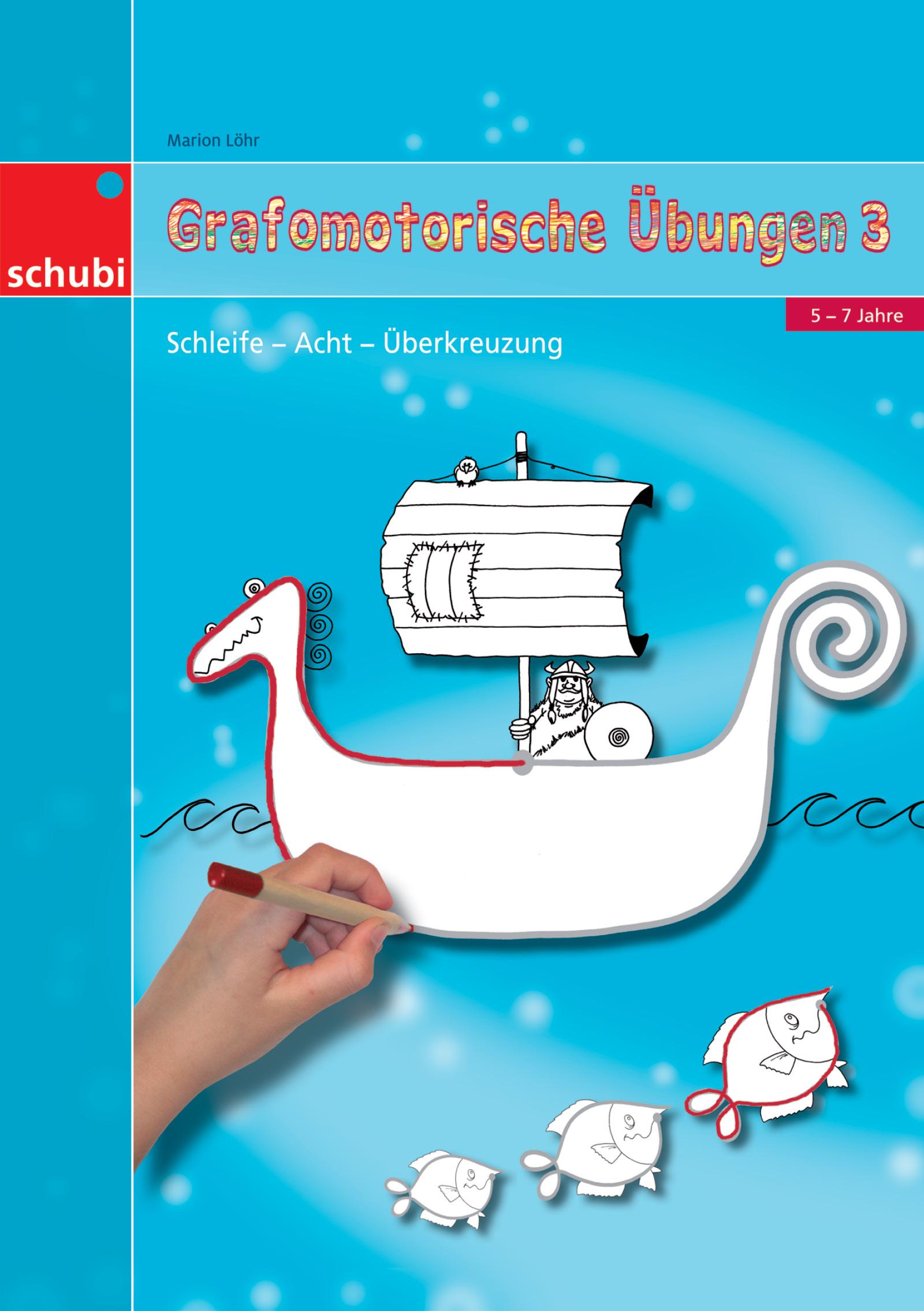 Vorderes Coverbild Grafomotorische Übungen 3