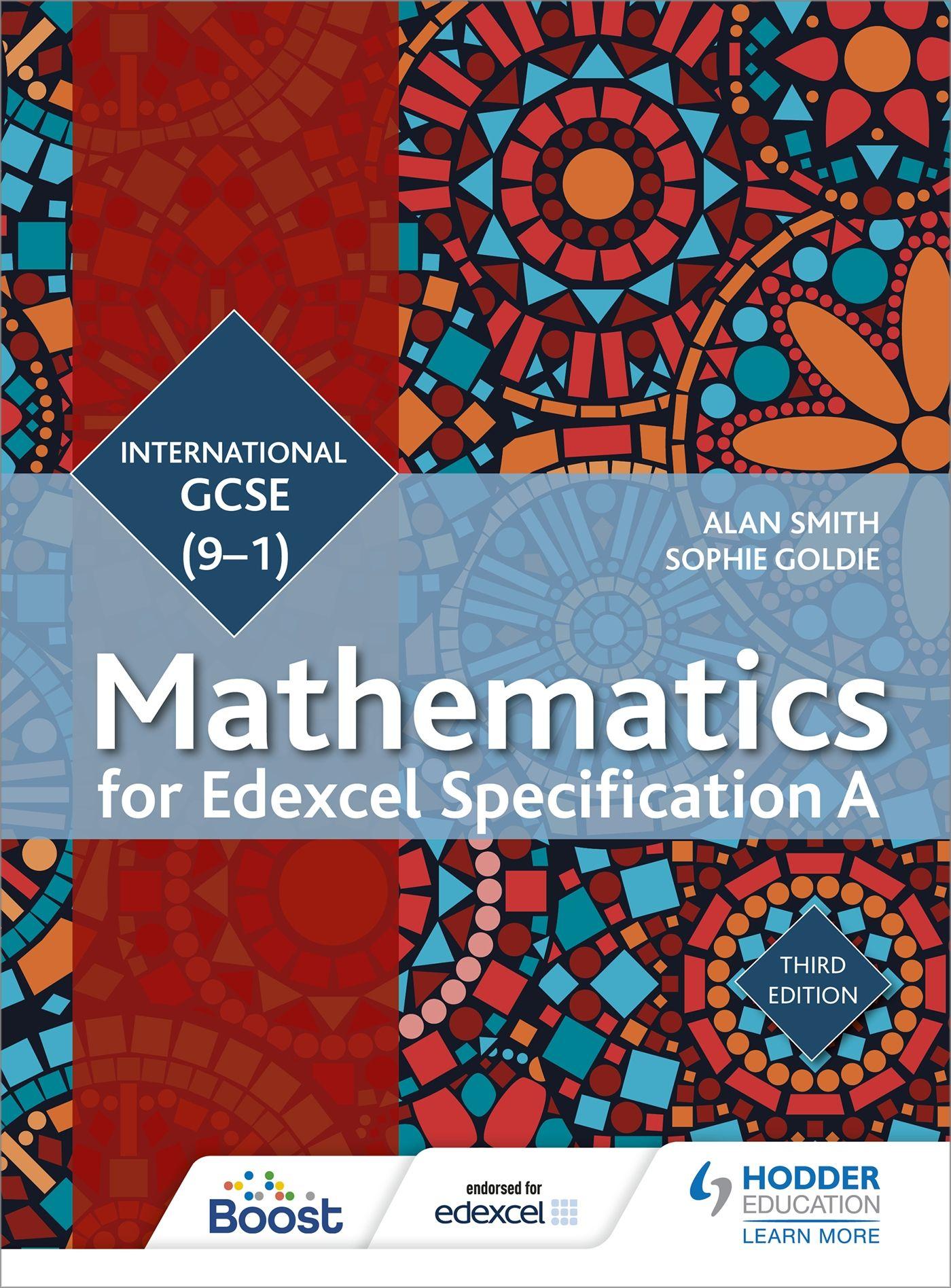 Vorderes Coverbild Edexcel International GCSE (9-1) Mathematics Student Book Third Edition
