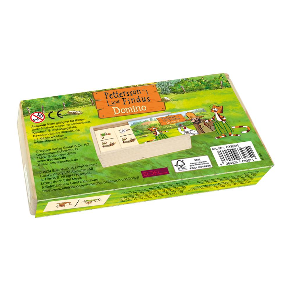 Rückseitencover Holz-Domino Pettersson und Findus