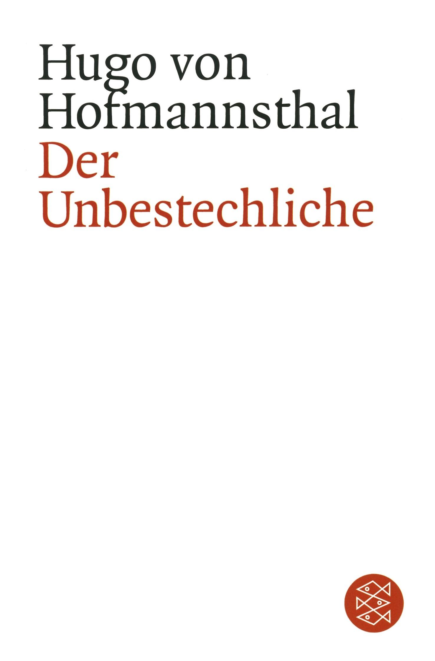 Vorderes Coverbild Der Unbestechliche