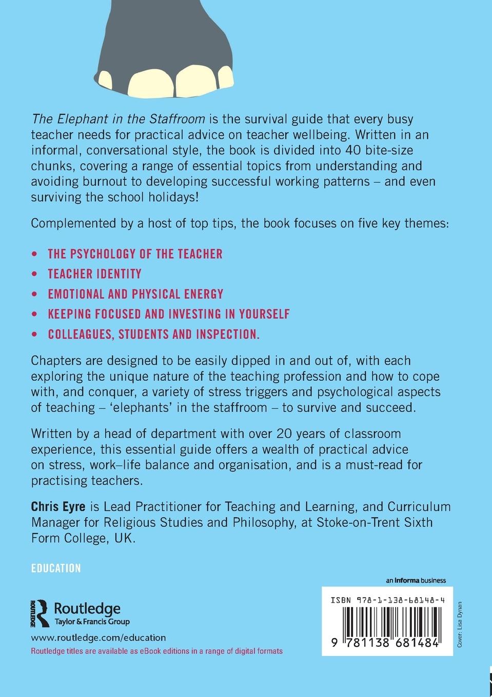 Rückseitencover The Elephant in the Staffroom