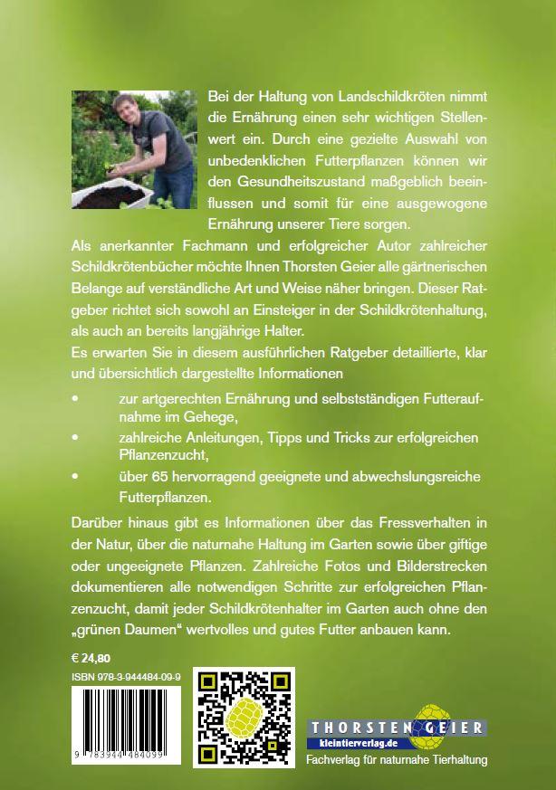 Beispielinhalt (Bild) Der Schildkröten-Gärtner - Naturnahe Ernährung Europäischer Landschildkröten