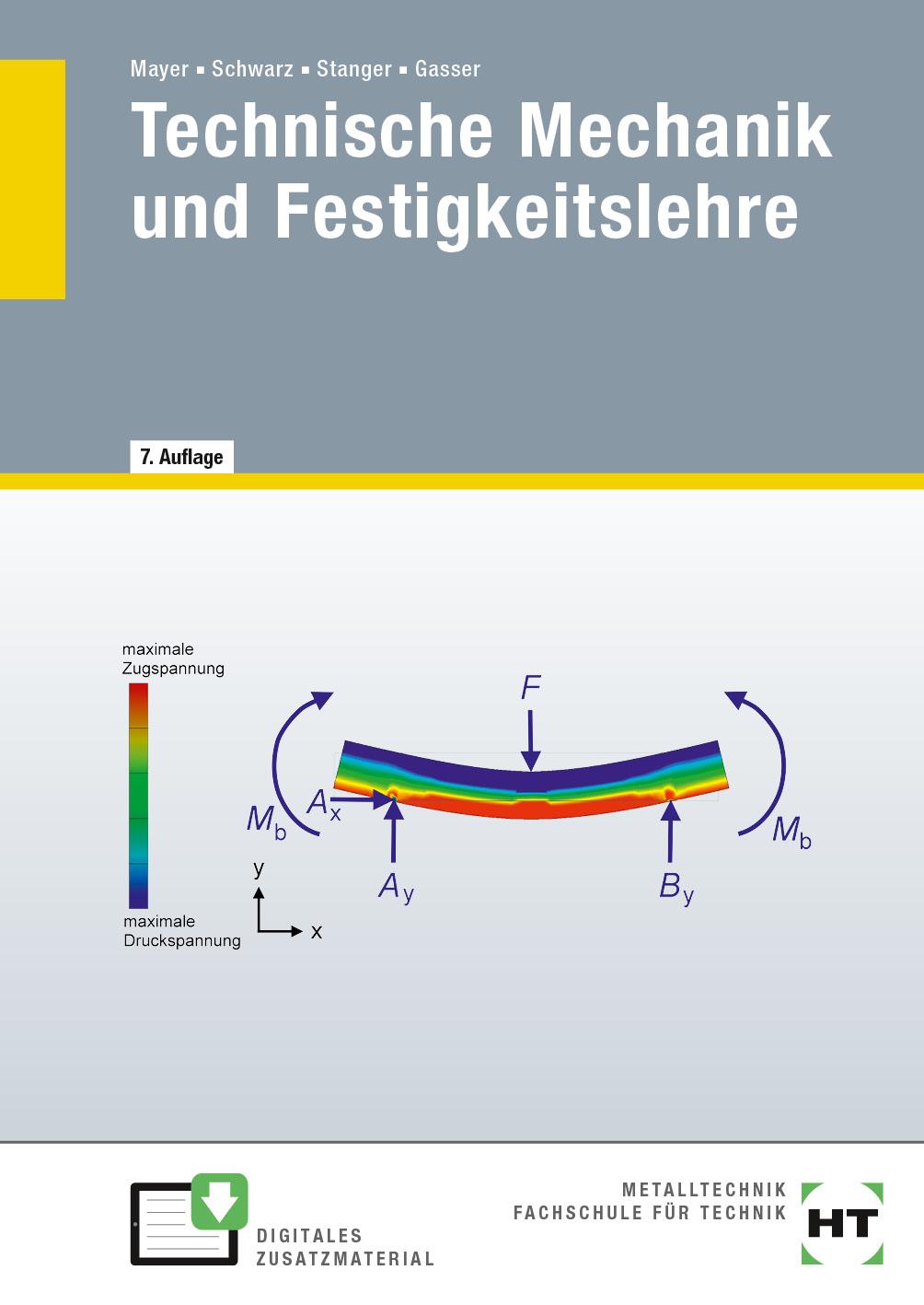 Vorderes Coverbild Technische Mechanik und Festigkeitslehre