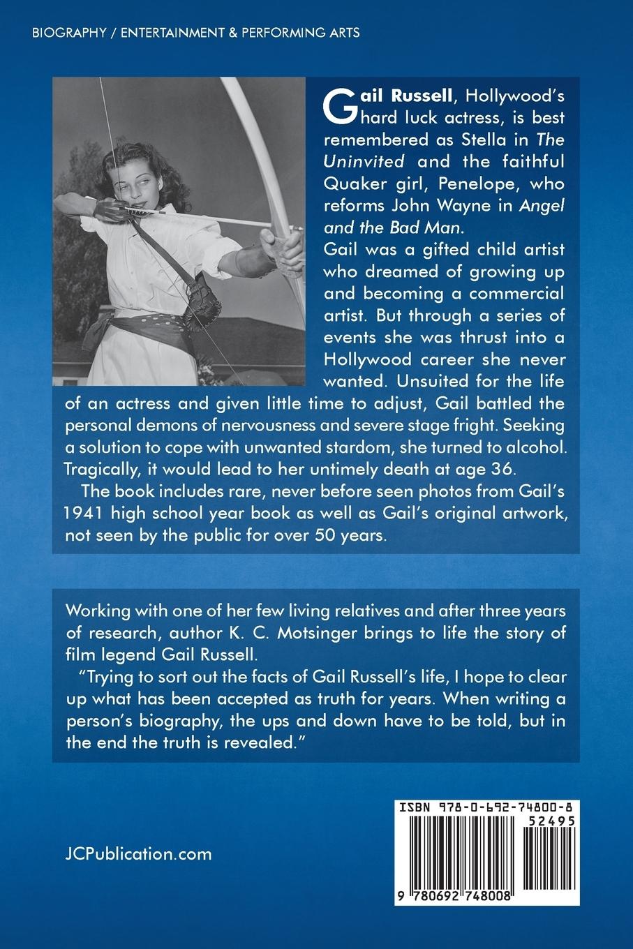 Rückseitencover Gail Russell