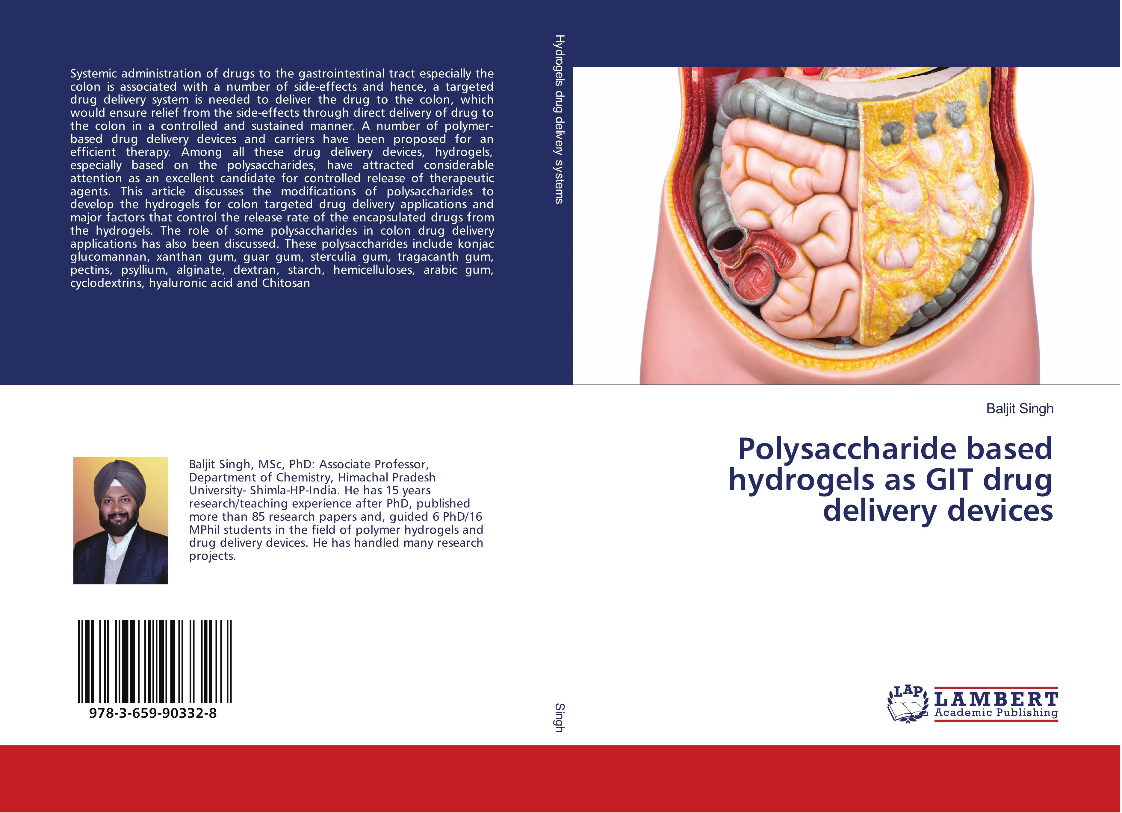 Vorderes Coverbild Polysaccharide based hydrogels as GIT drug delivery devices