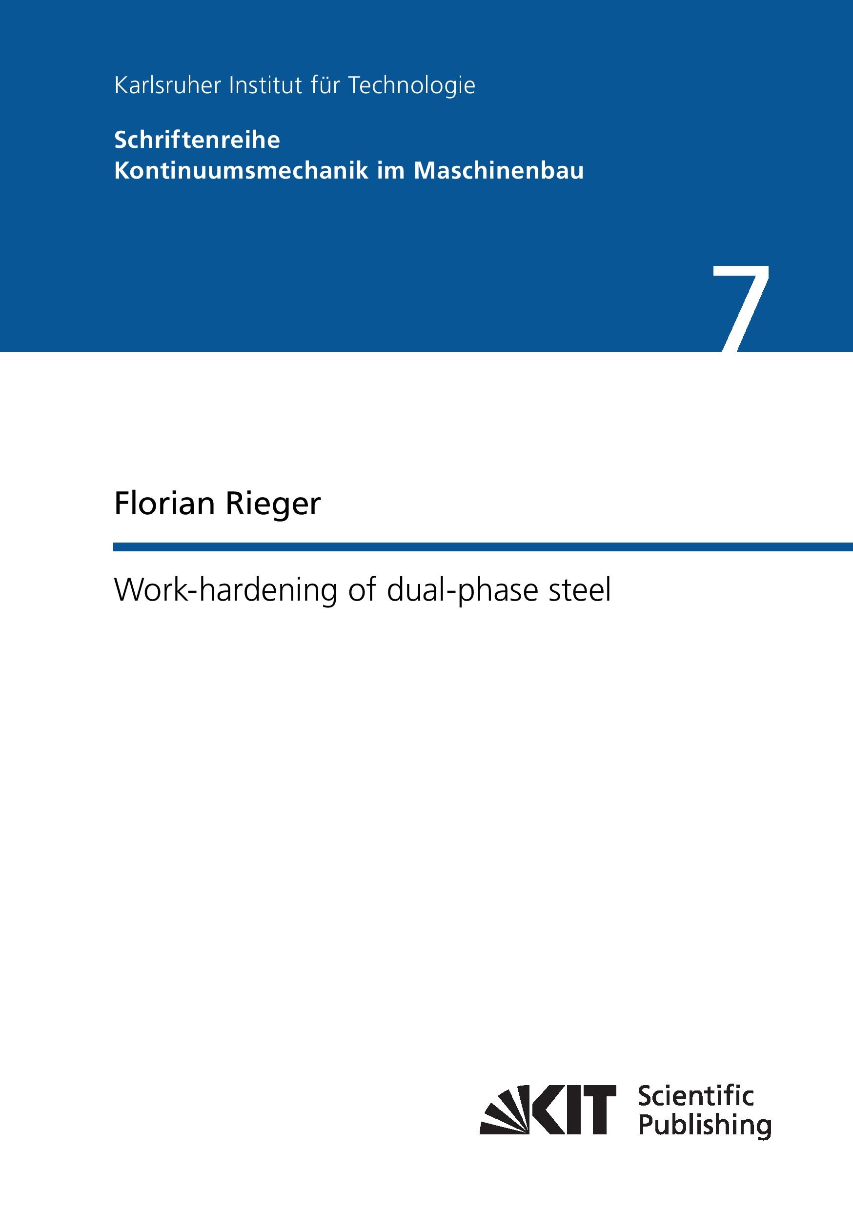 Vorderes Coverbild Work-hardening of dual-phase steel