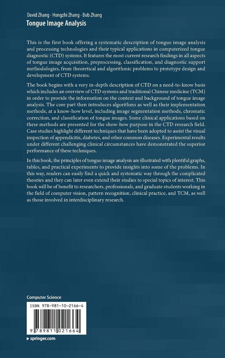 Rückseitencover Tongue Image Analysis