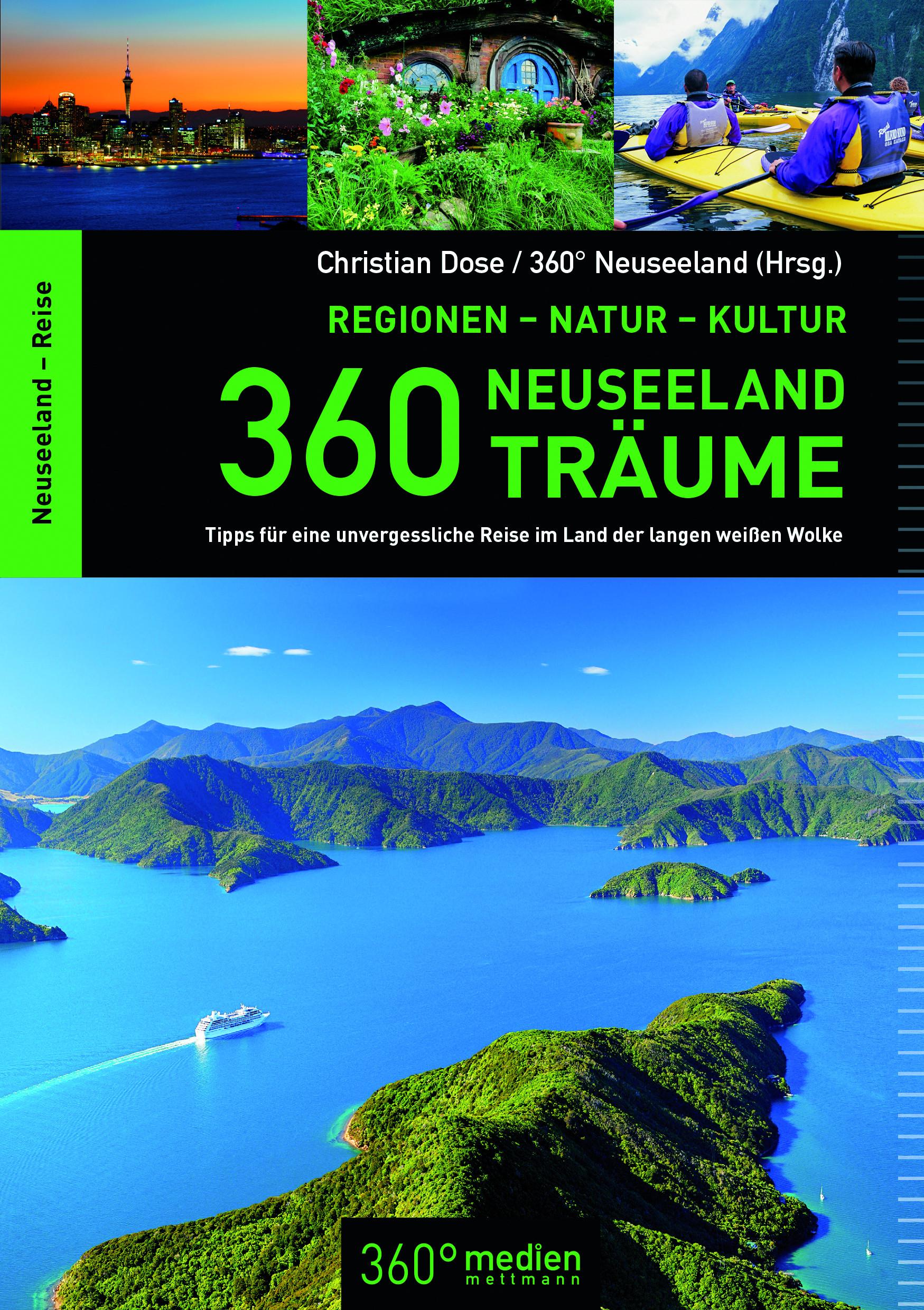 Vorderes Coverbild 360 Neuseeland-Träume