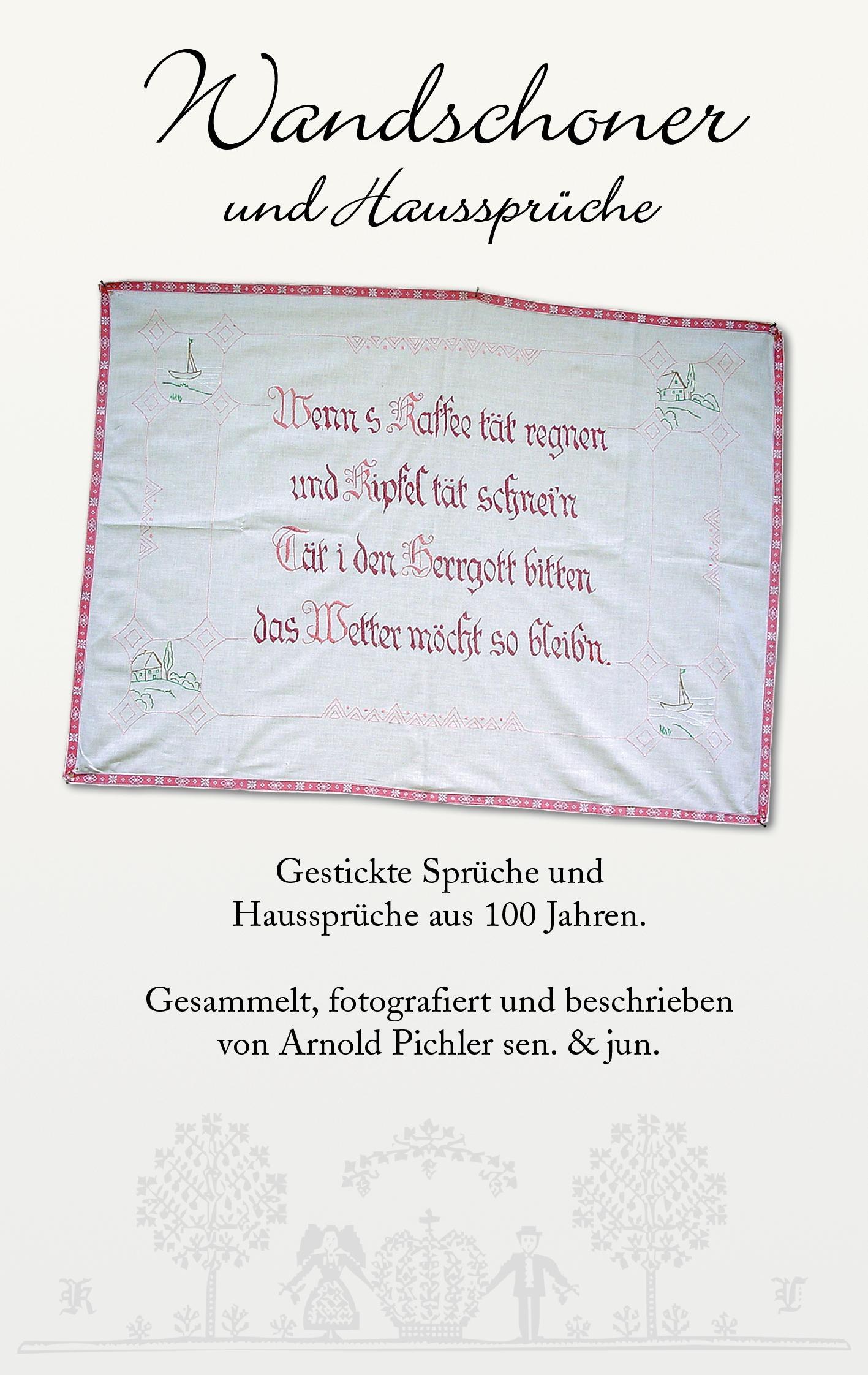 Vorderes Coverbild Wandschoner und Haussprüche