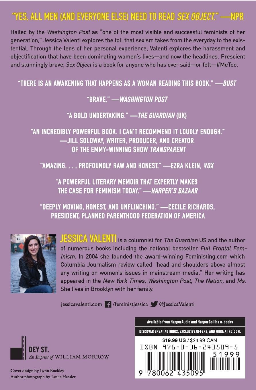 Rückseitencover Sex Object