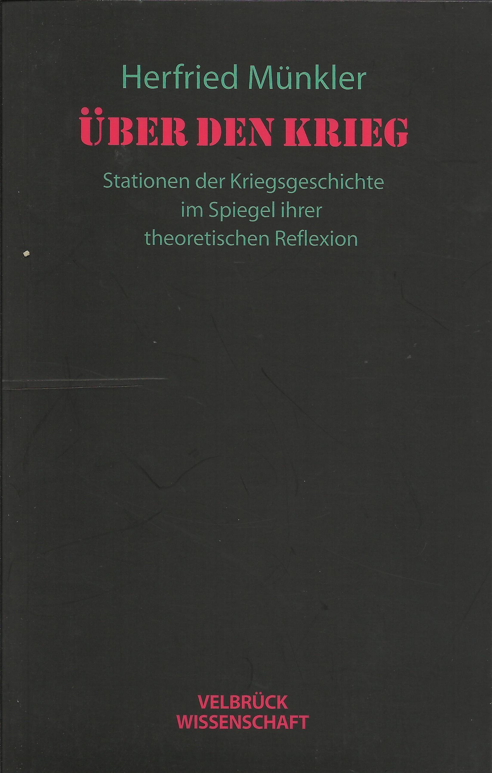 Vorderes Coverbild Über den Krieg