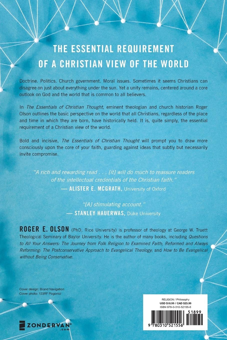 Rückseitencover The Essentials of Christian Thought