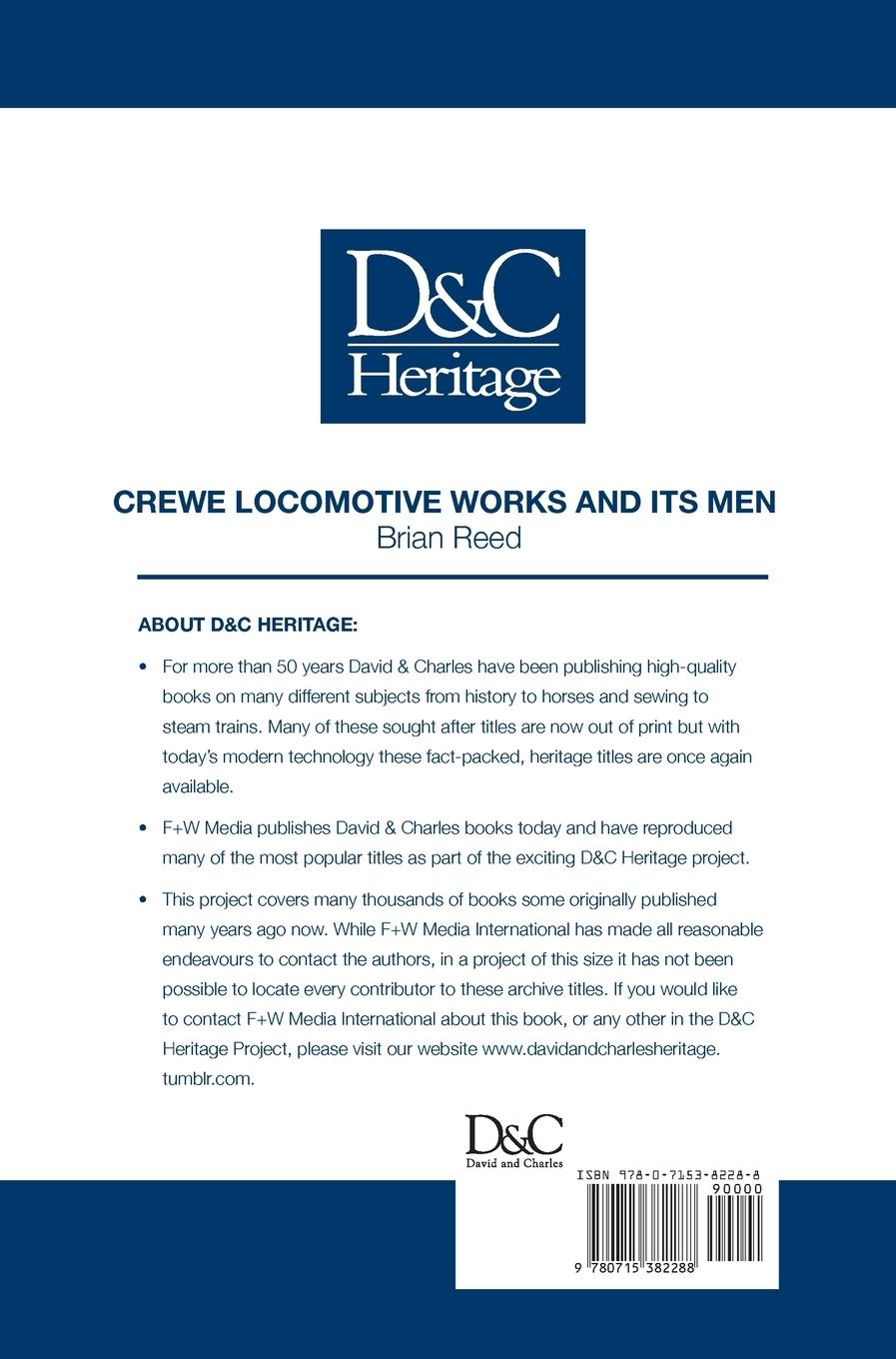 Rückseitencover Crewe Locomotive Works and its Men