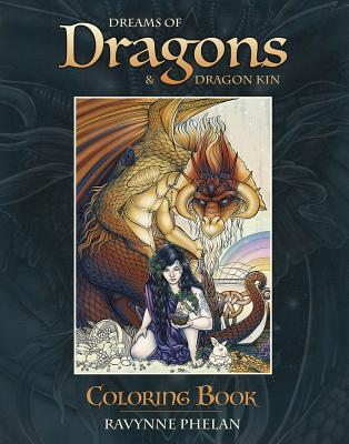 Vorderes Coverbild Dreams of Dragons & Dragon Kin Coloring Book