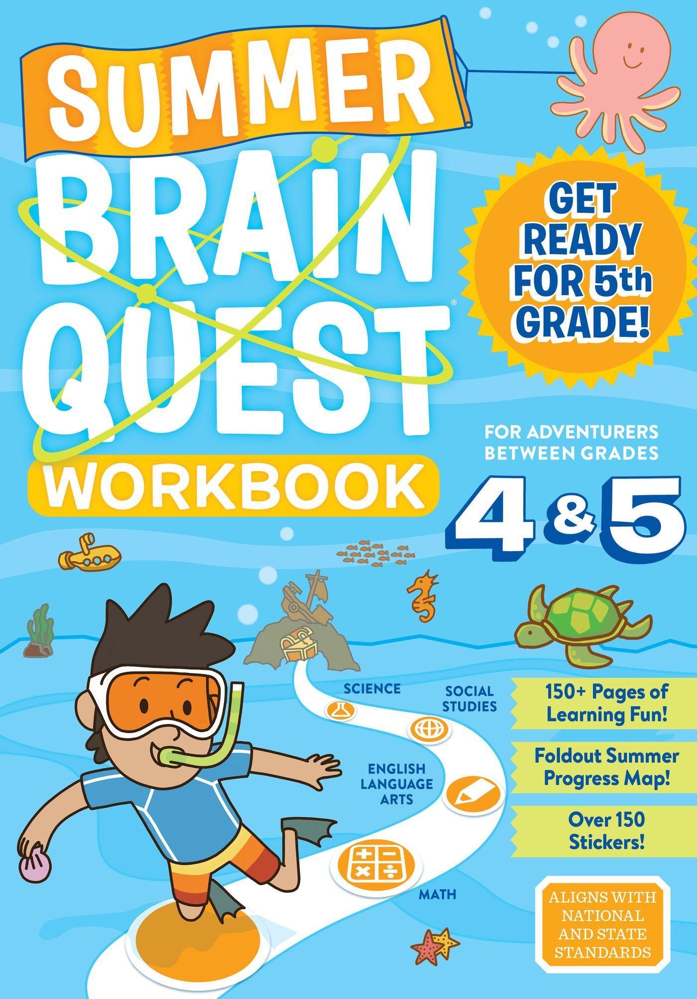 Vorderes Coverbild Summer Brain Quest: Between Grades 4 & 5