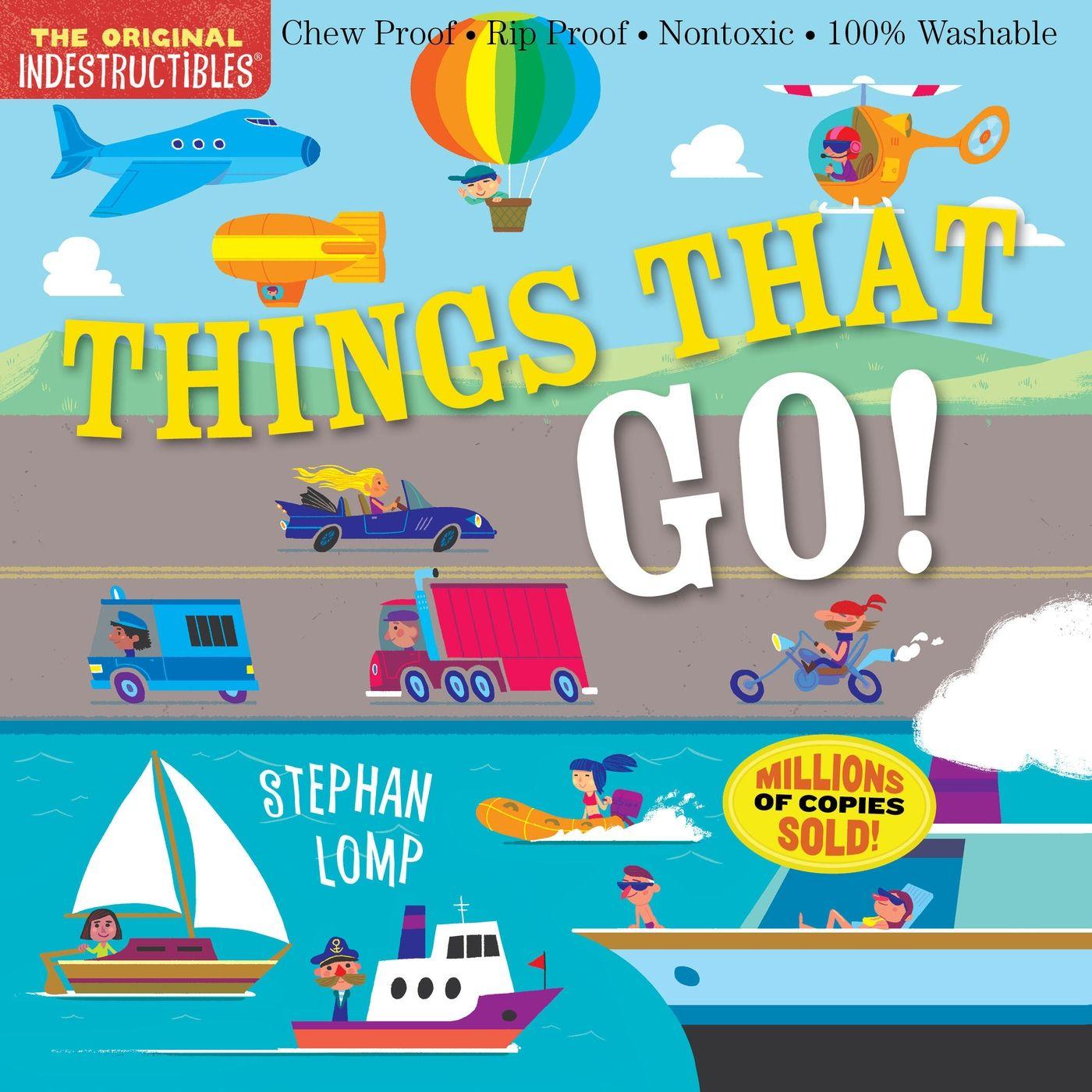 Vorderes Coverbild Indestructibles: Things That Go!
