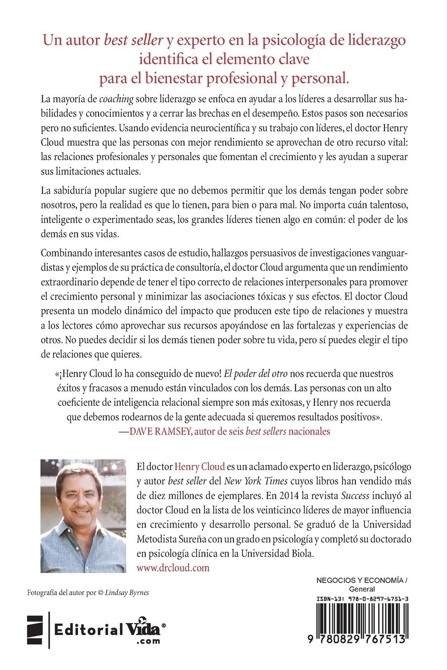 Rückseitencover El poder del otro