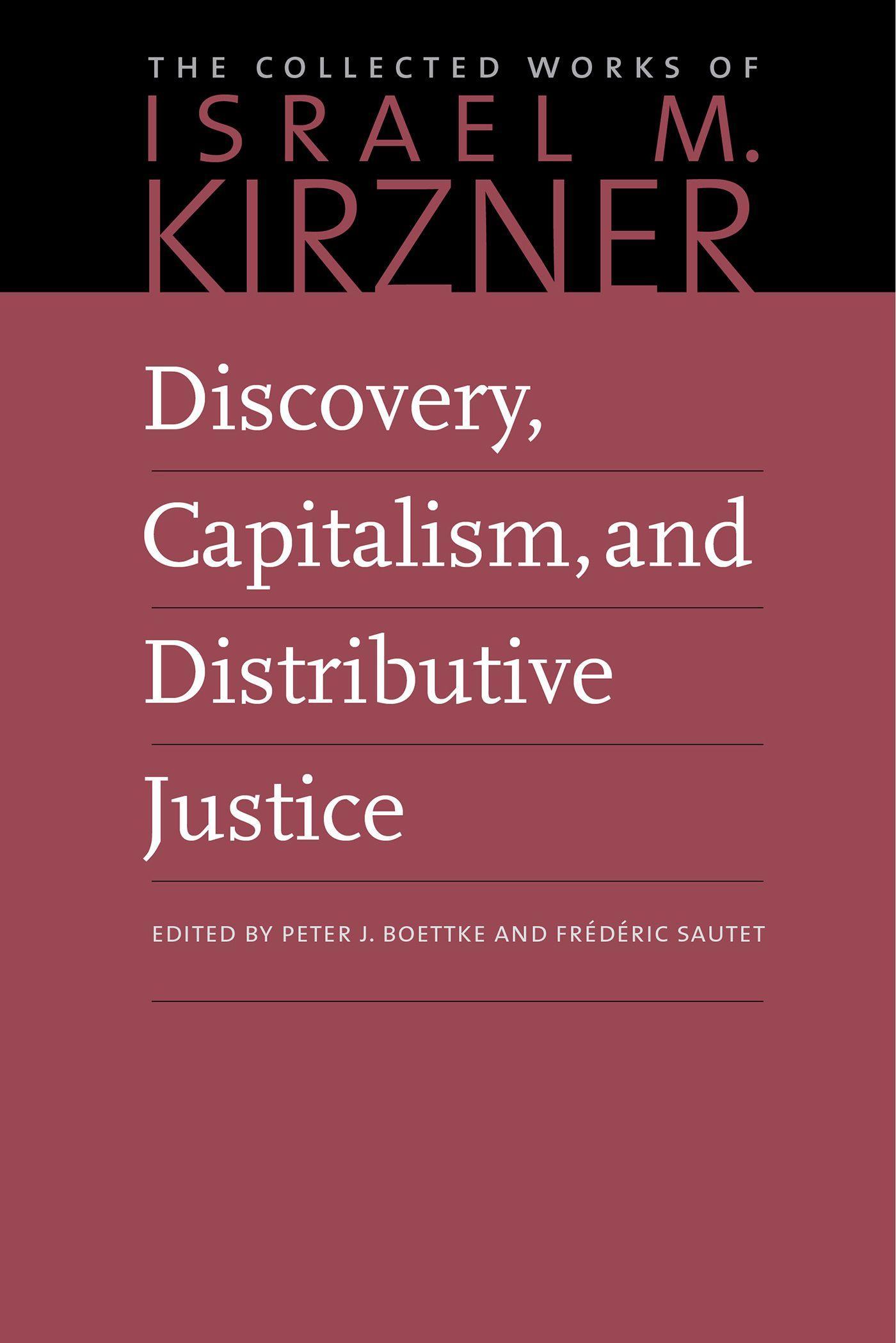 Vorderes Coverbild Discovery, Capitalism, and Distributive Justice