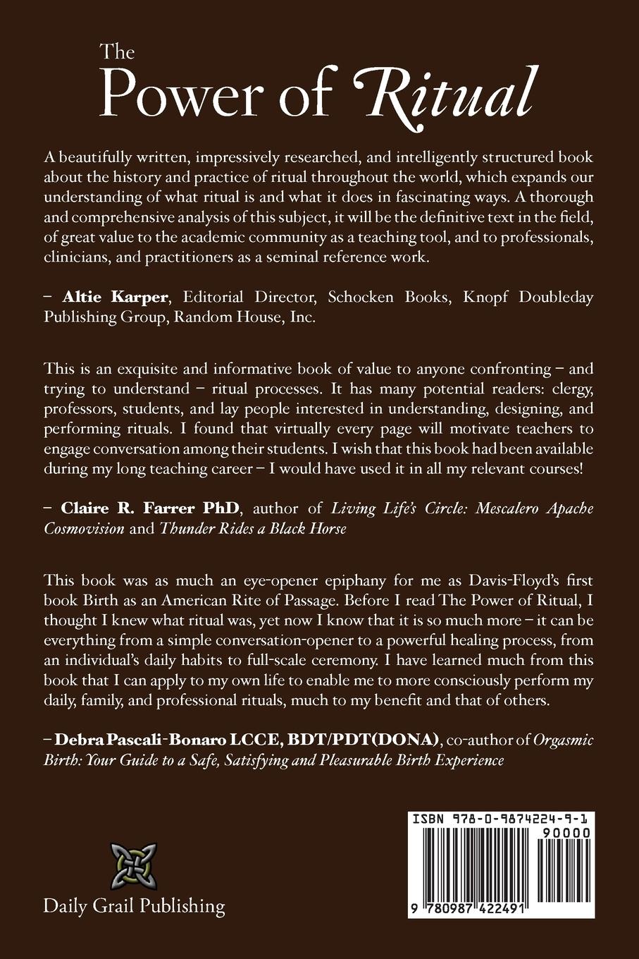 Rückseitencover The Power of Ritual