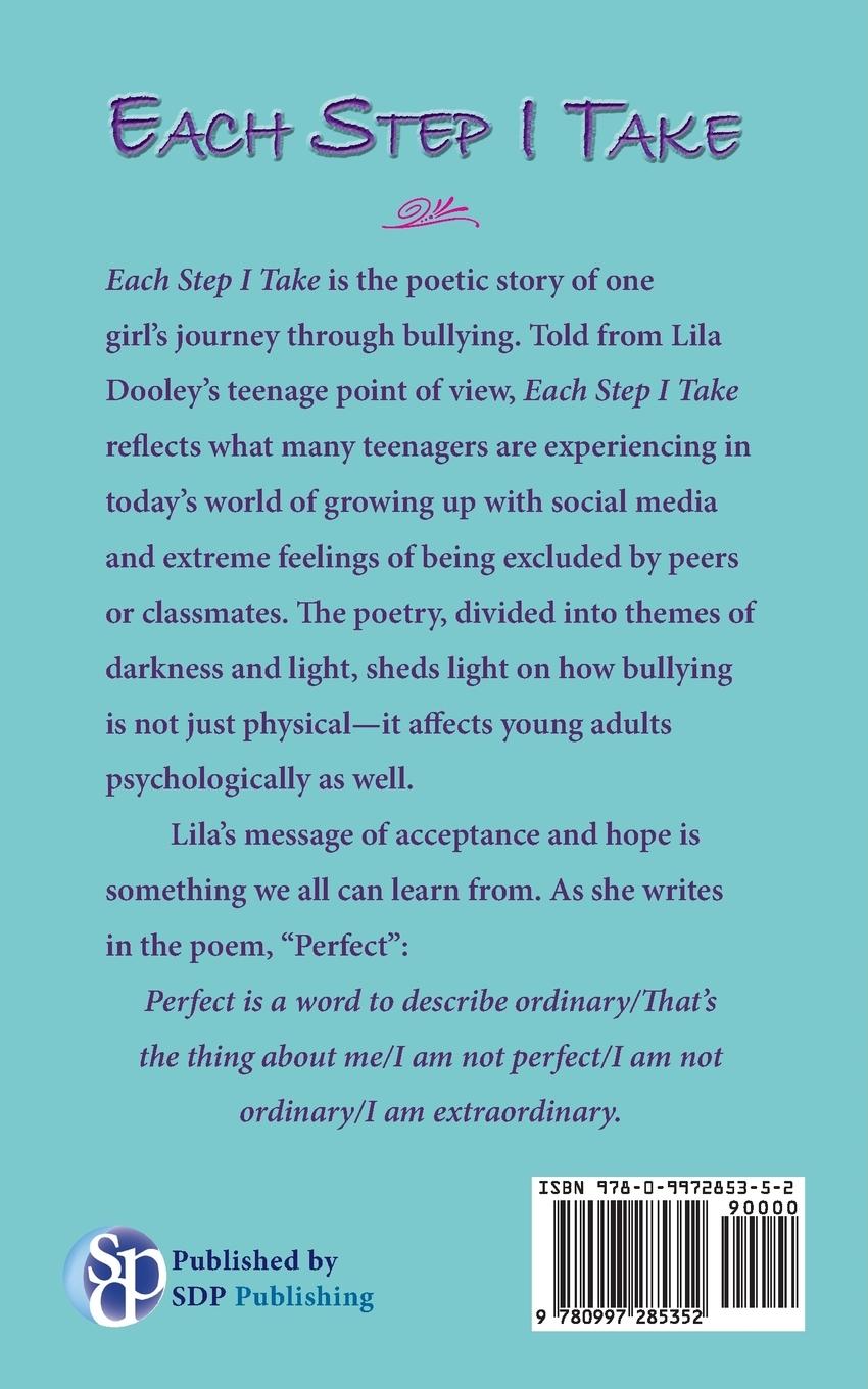 Rückseitencover Each Step I Take