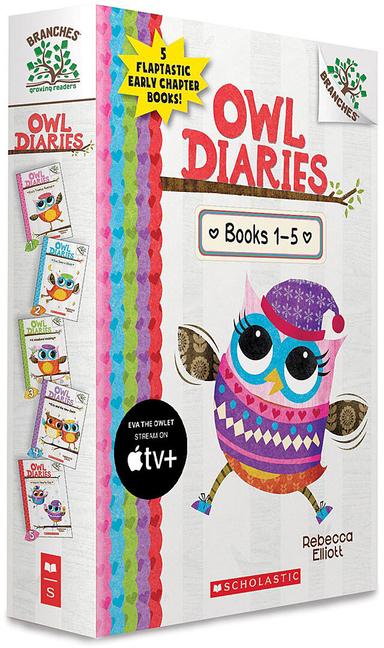 Vorderes Coverbild Owl Diaries, Books 1-5: A Branches Box Set
