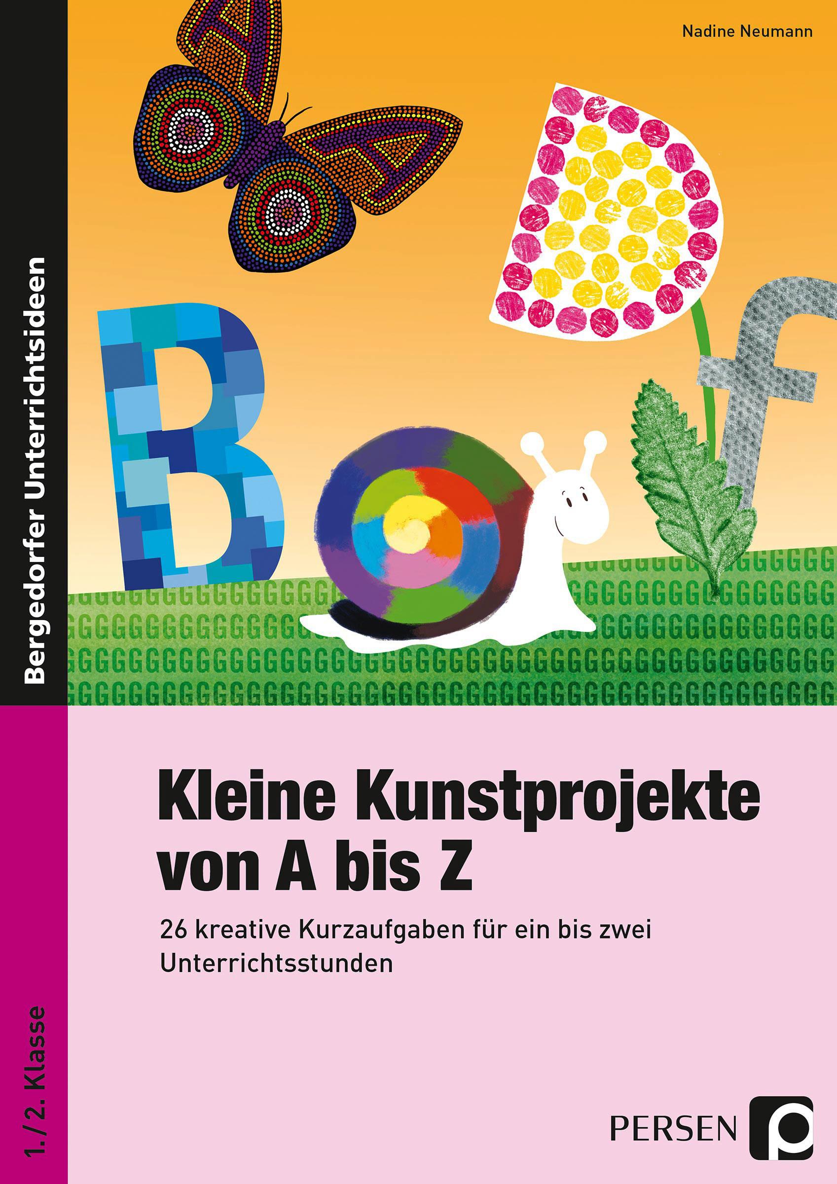 Vorderes Coverbild Kleine Kunstprojekte von A bis Z