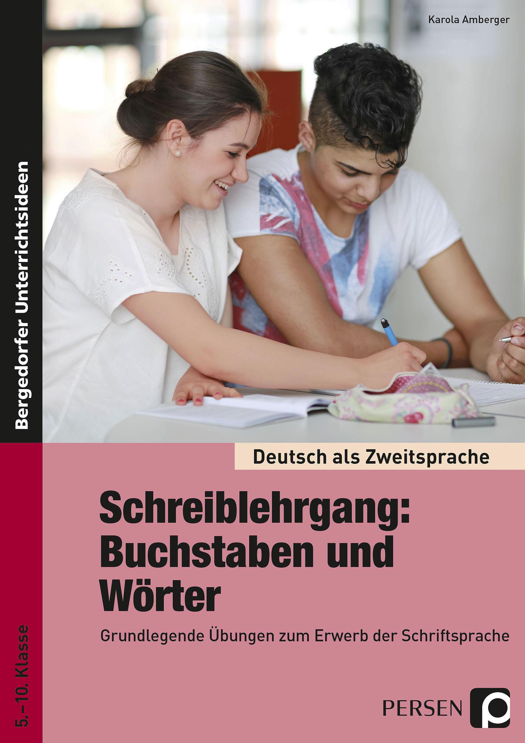 Vorderes Coverbild Schreiblehrgang: Buchstaben und Wörter - Sek I